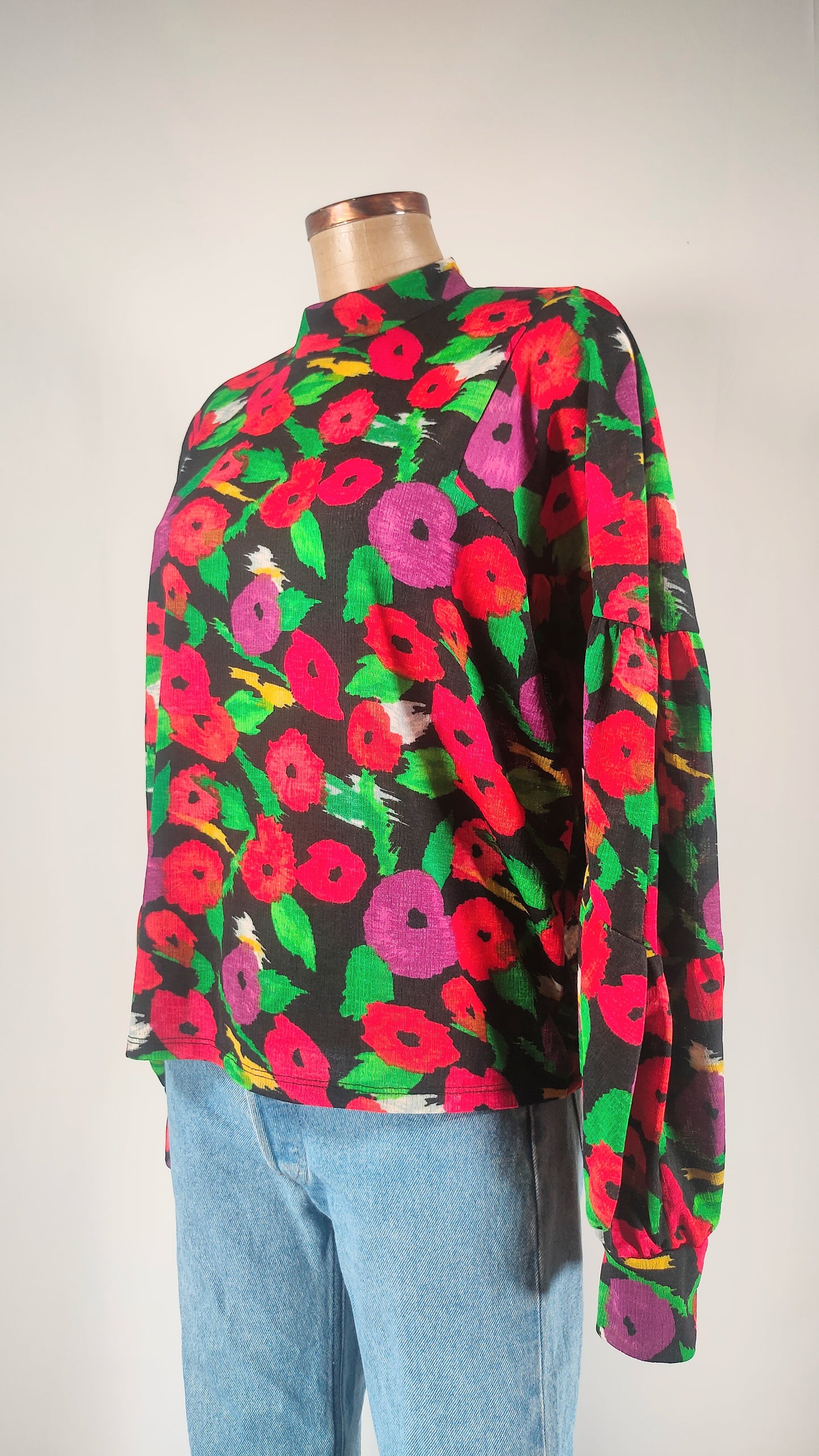 Blusa estampado floreado