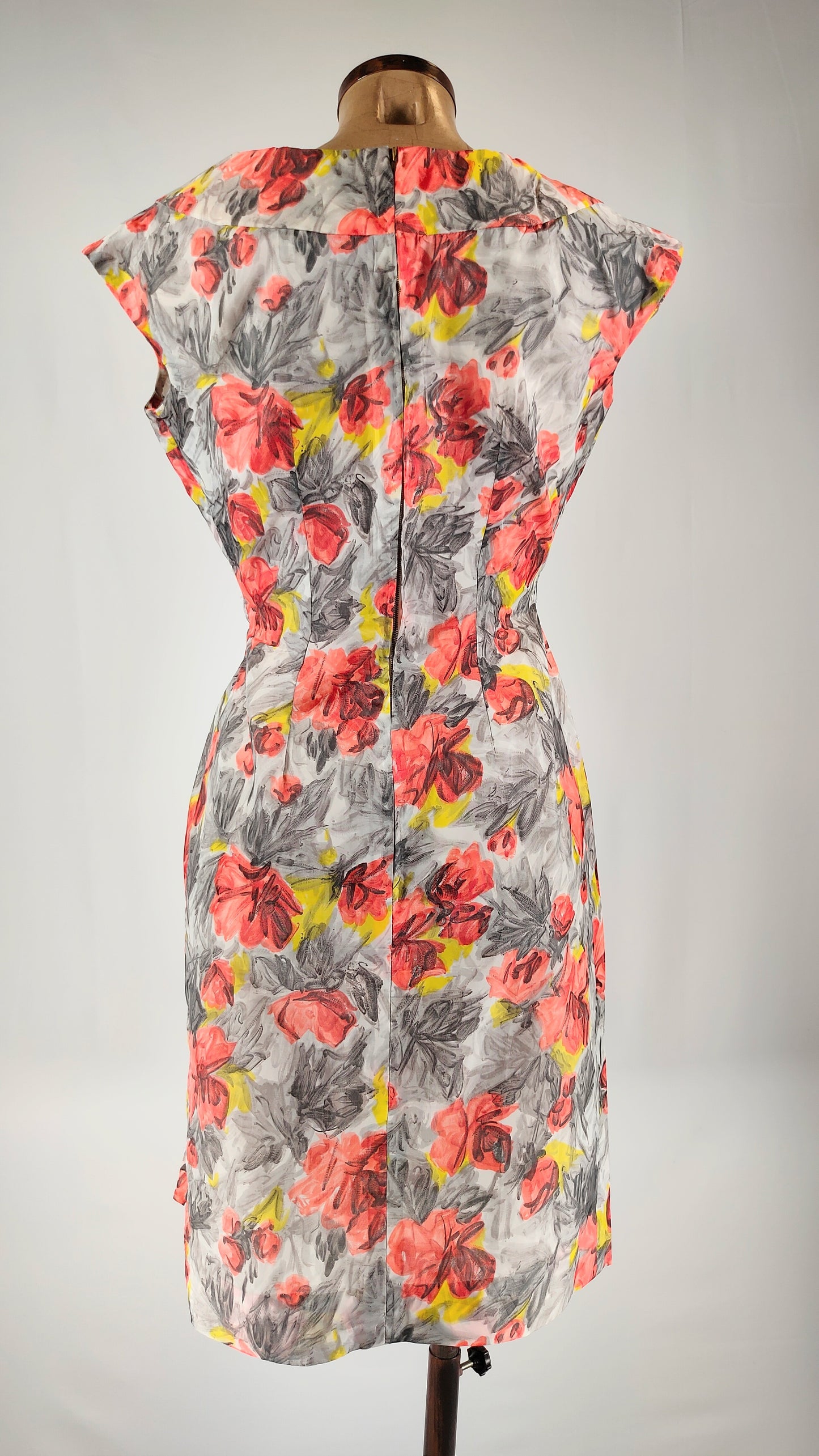 Vestido Tergal estampado de flores