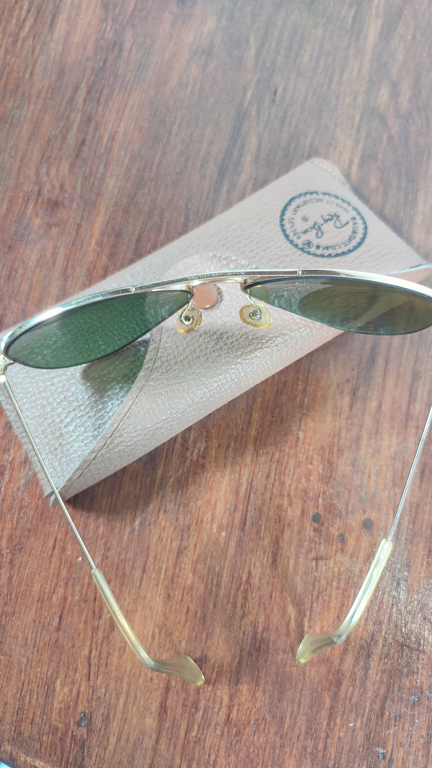 Gafas vintage Ray-ban aviator rb3025 dorada