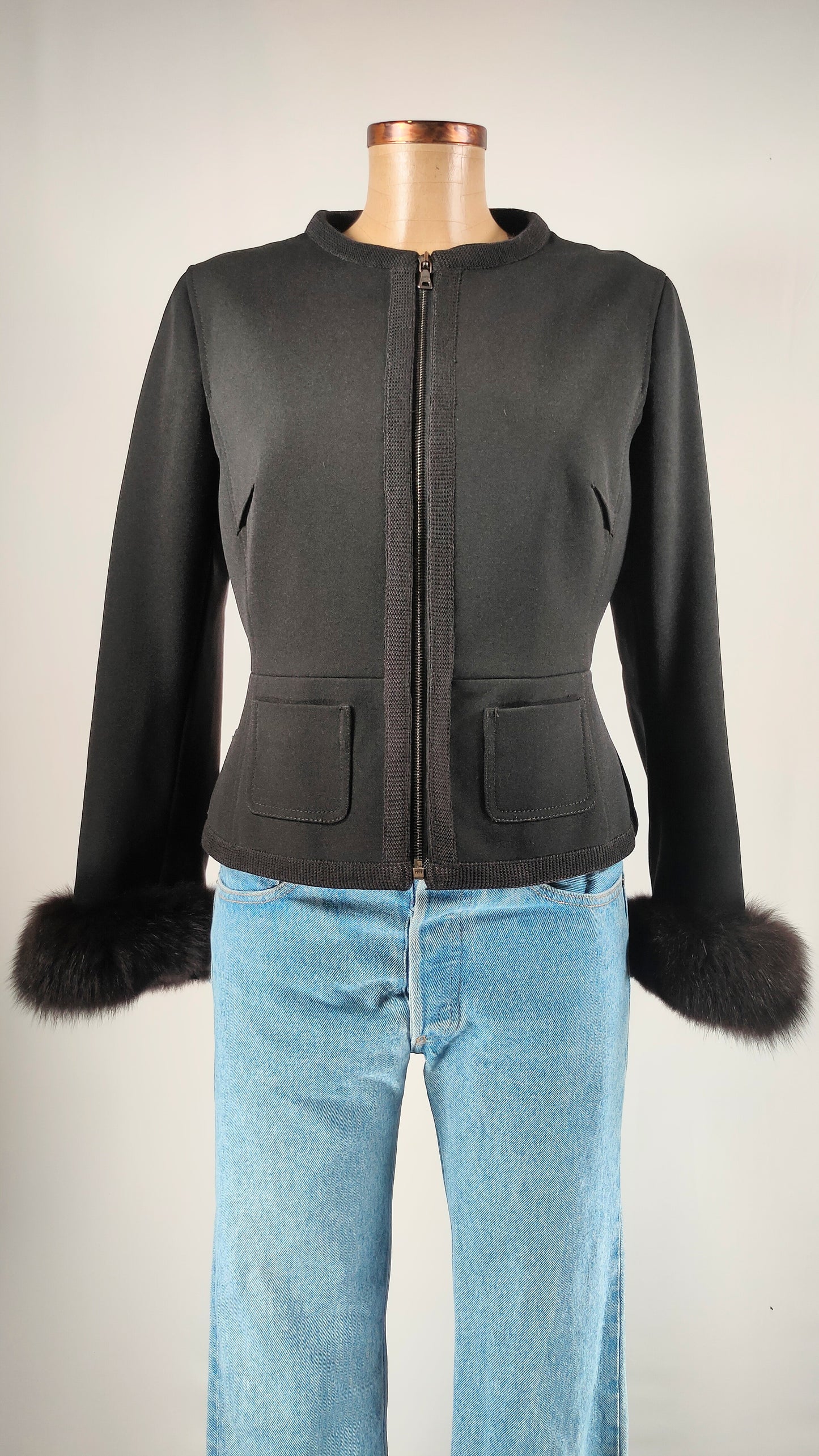 Chaqueta de Prada con capucha extraíble