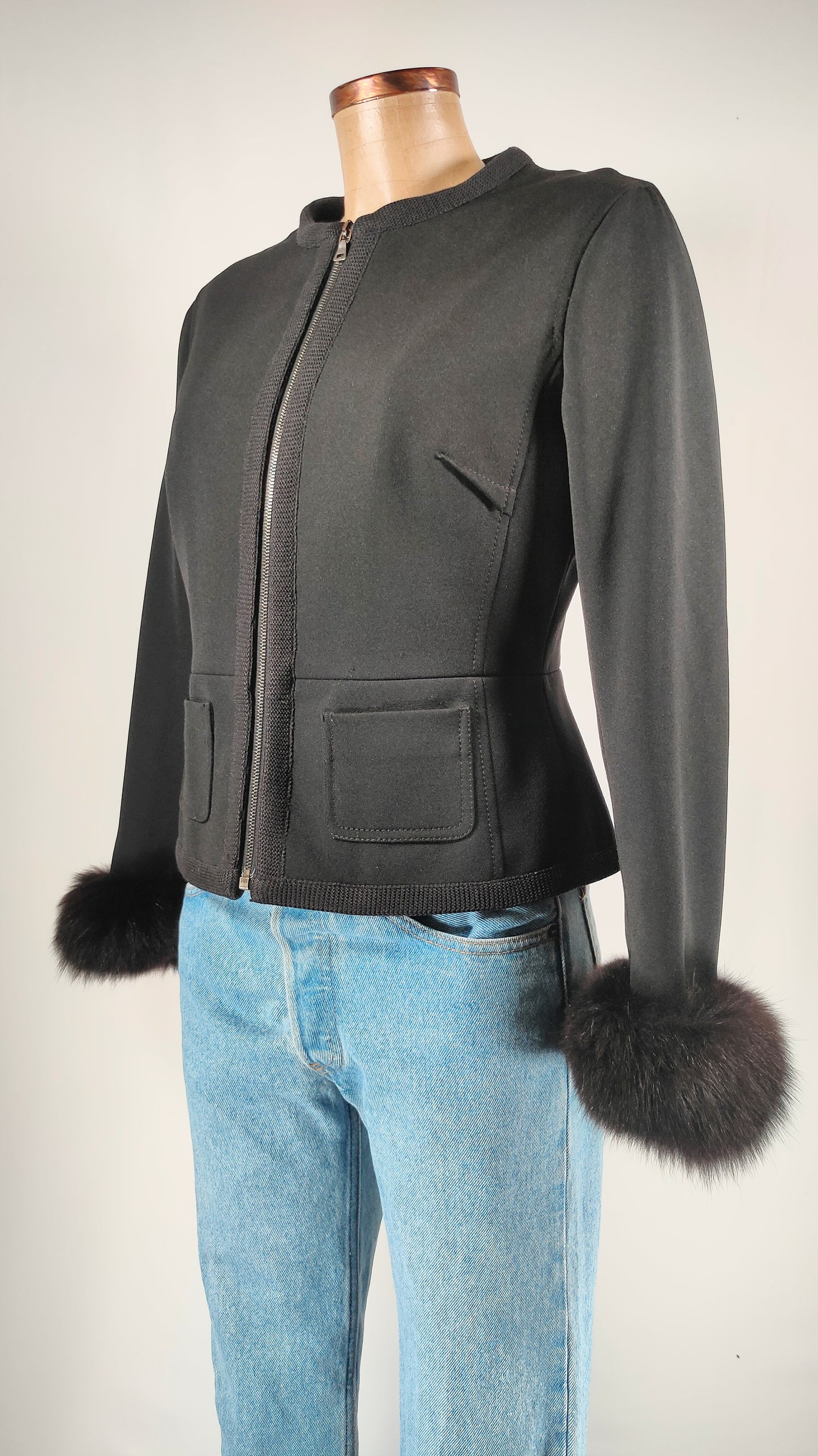 Chaqueta de Prada con capucha extraíble