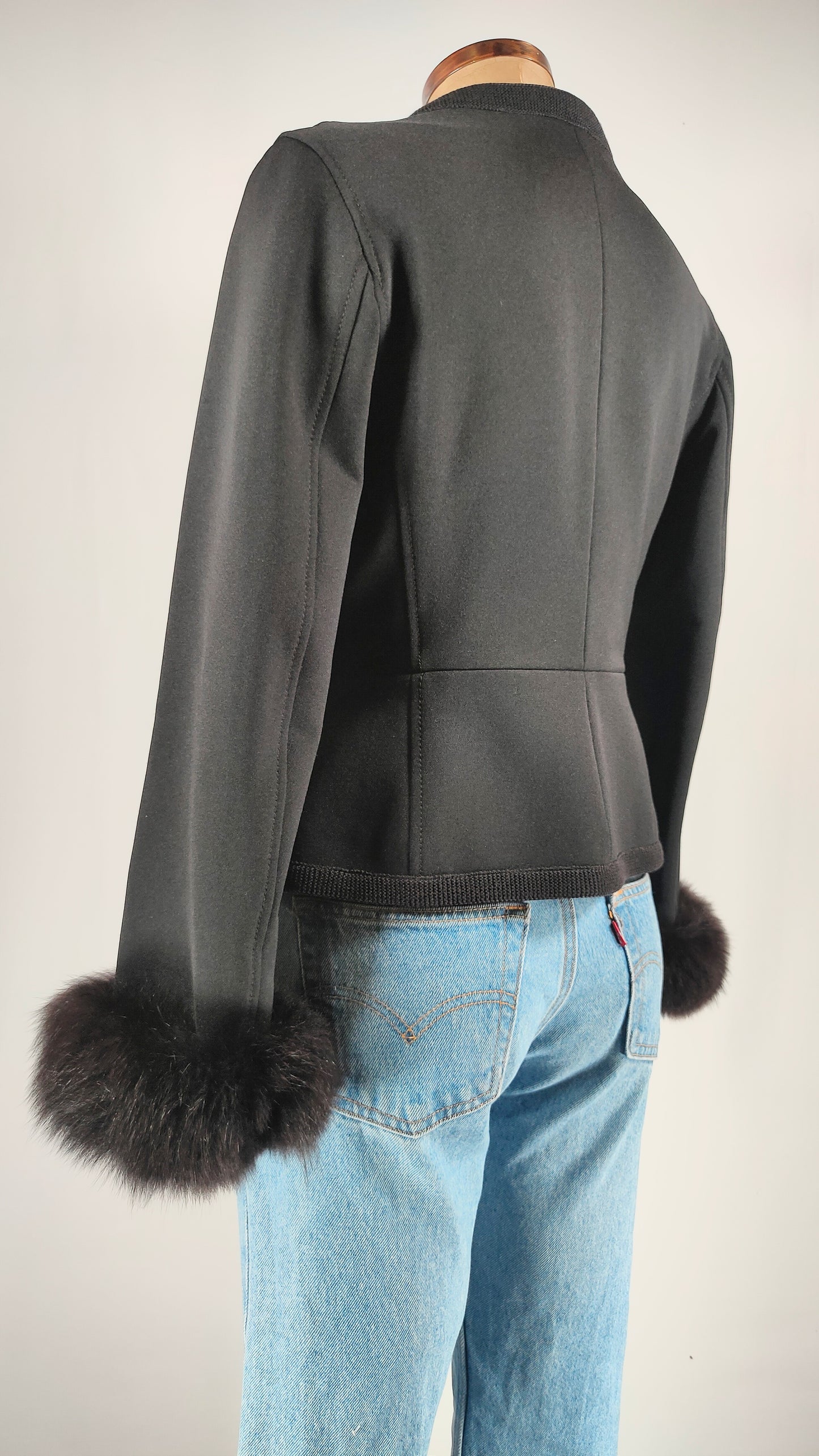 Chaqueta de Prada con capucha extraíble