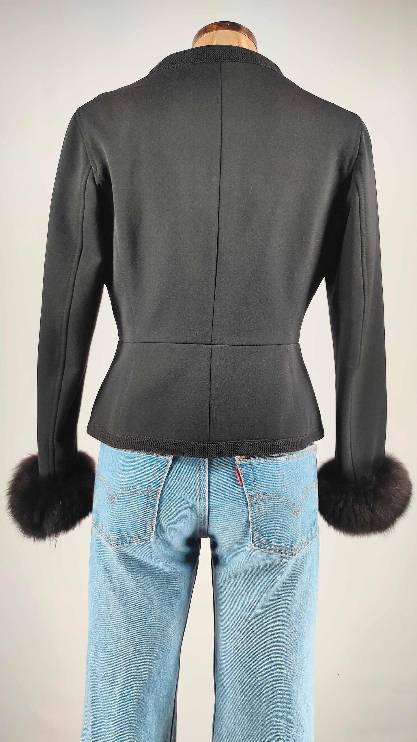 Chaqueta de Prada con capucha extraíble