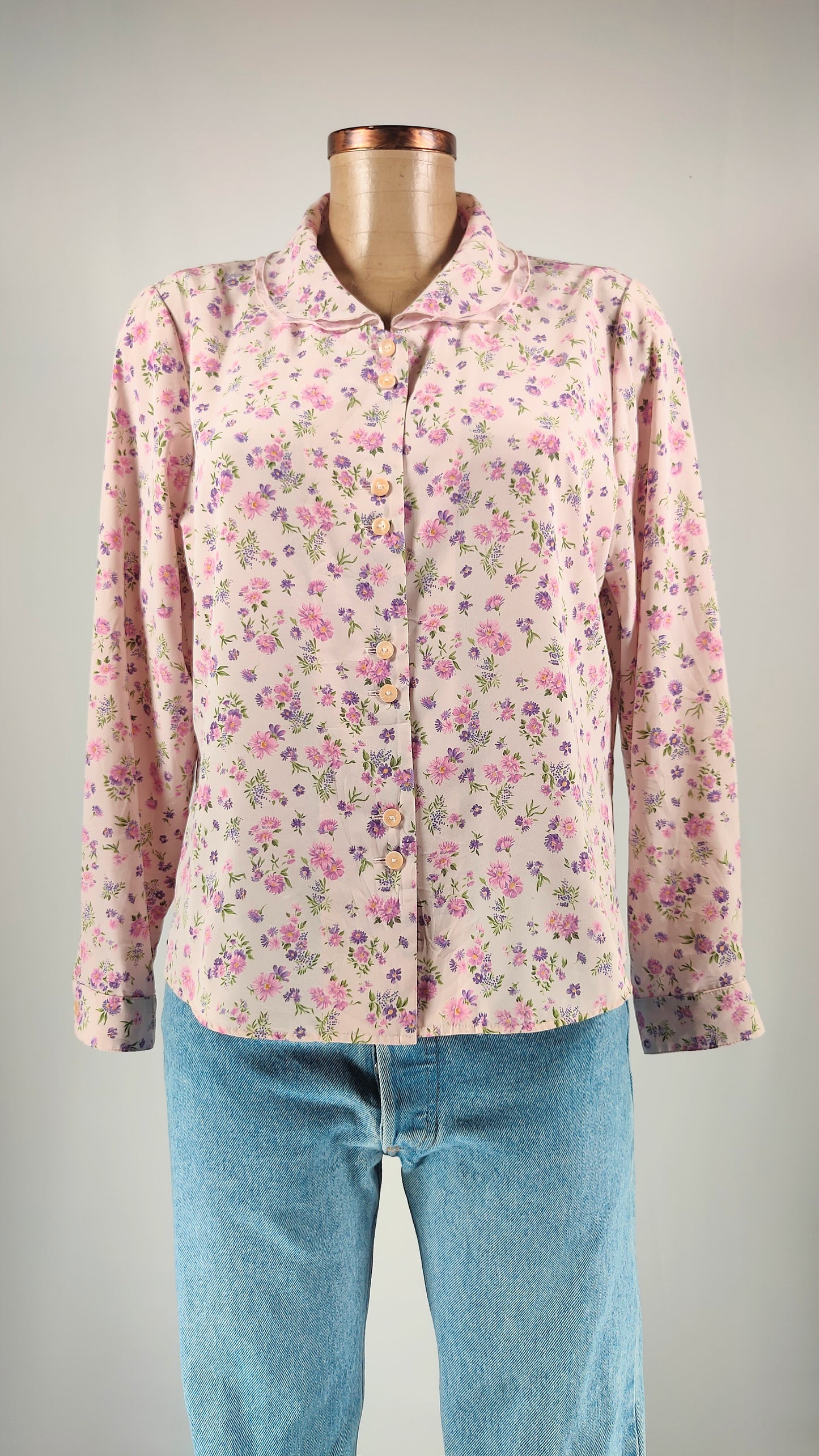 Blusa romántica vintage