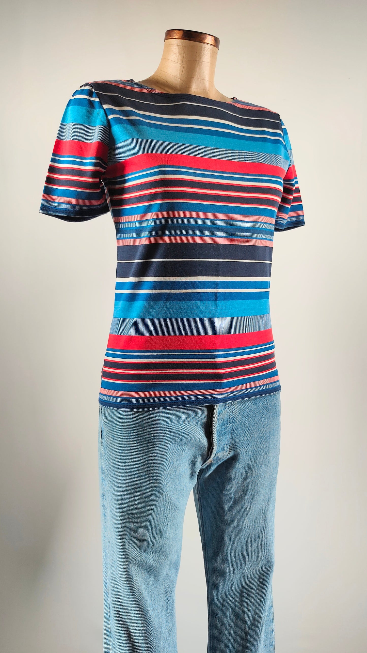 Camiseta de rayas vintage