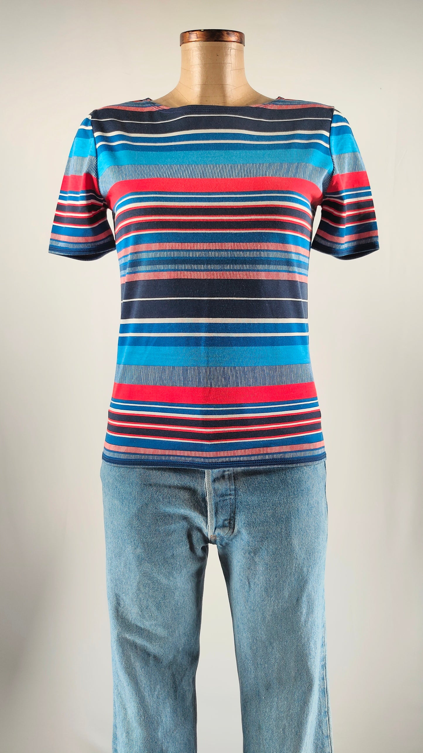 Camiseta de rayas vintage