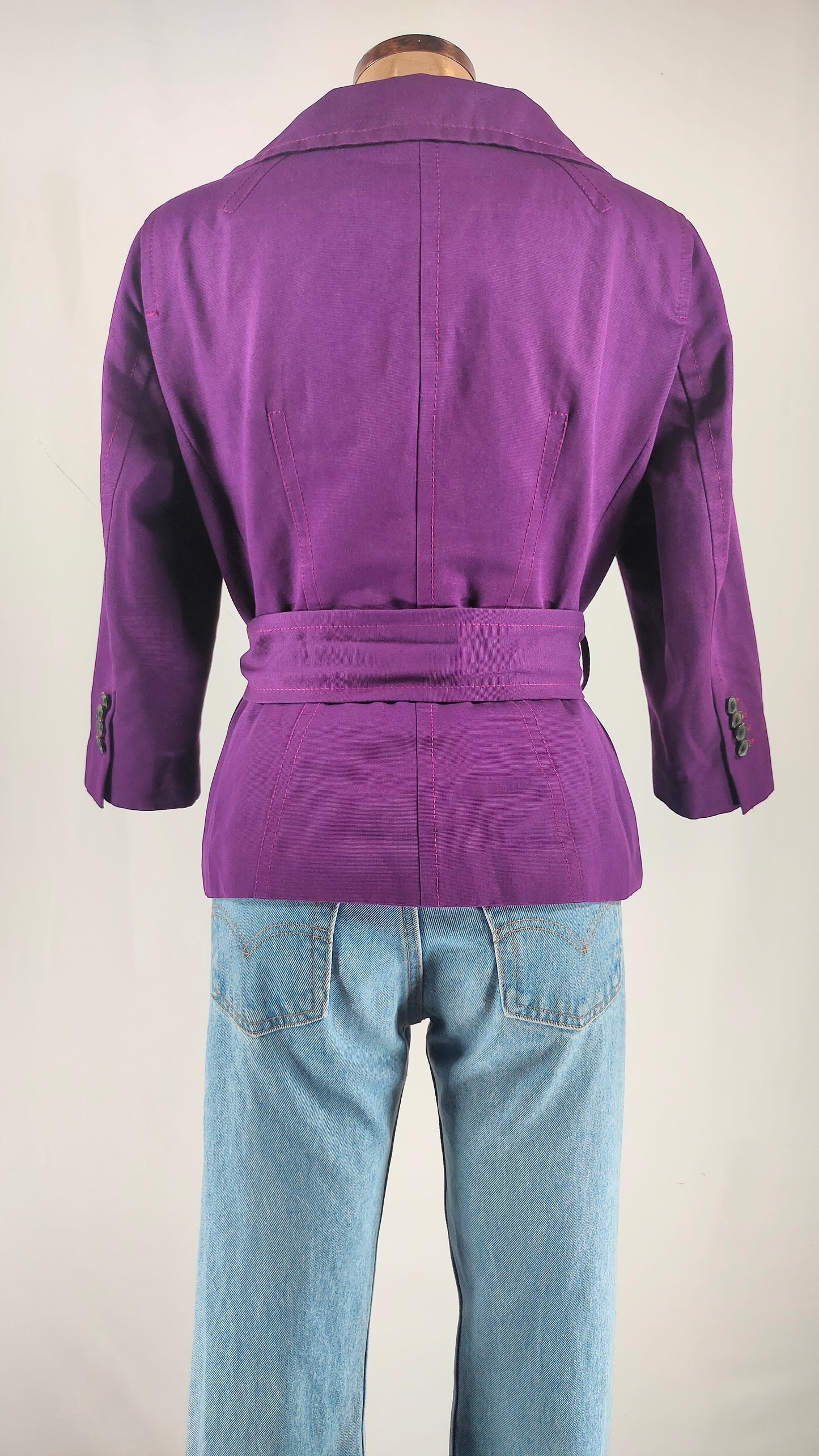 Blazer morado Zara