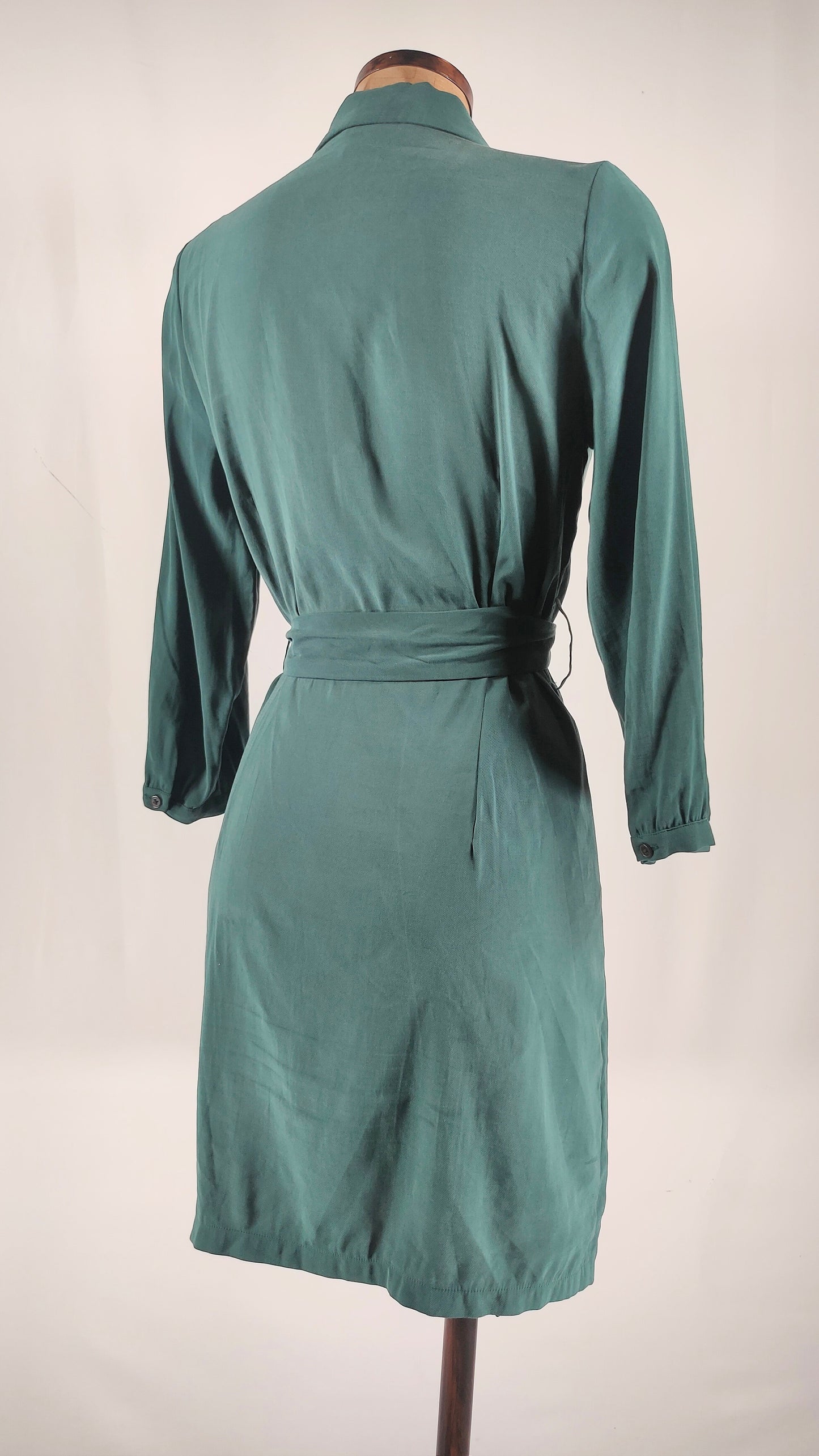 Vestido verde Mango