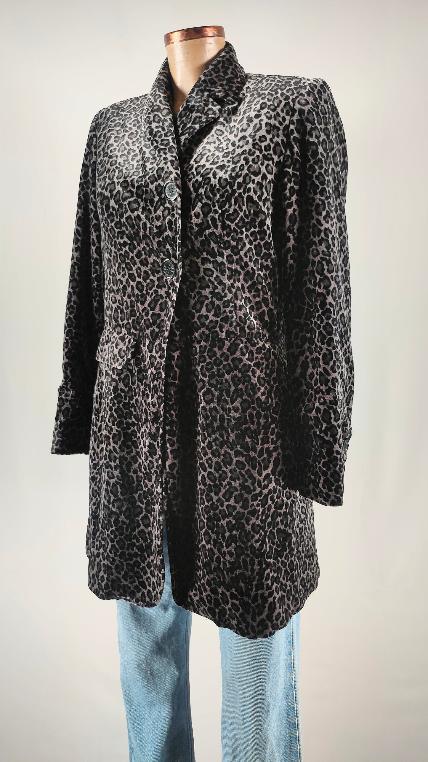 Abrigo animal print Elle