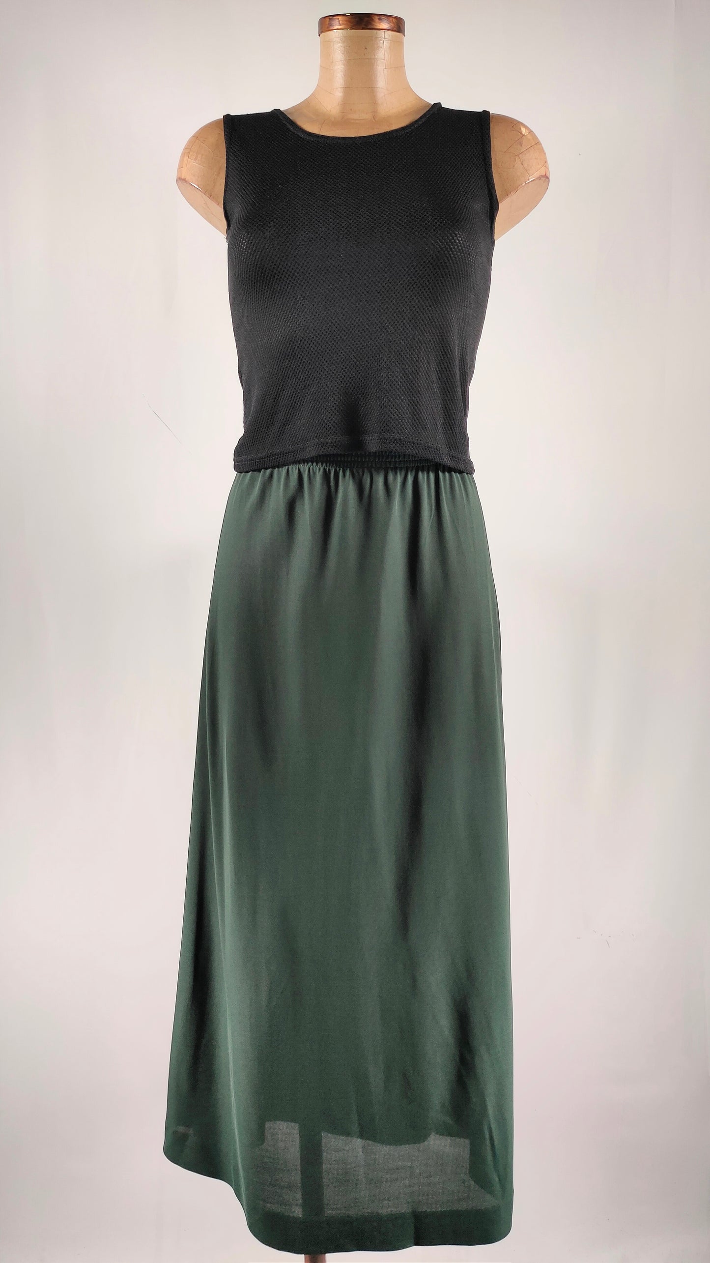 Falda verde Margittes