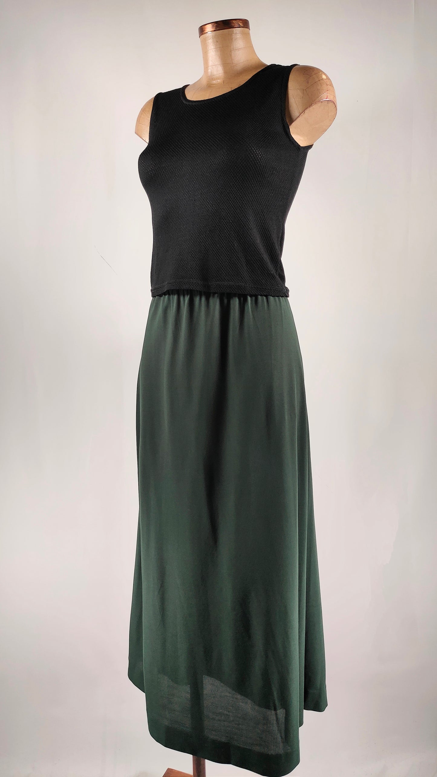 Falda verde Margittes