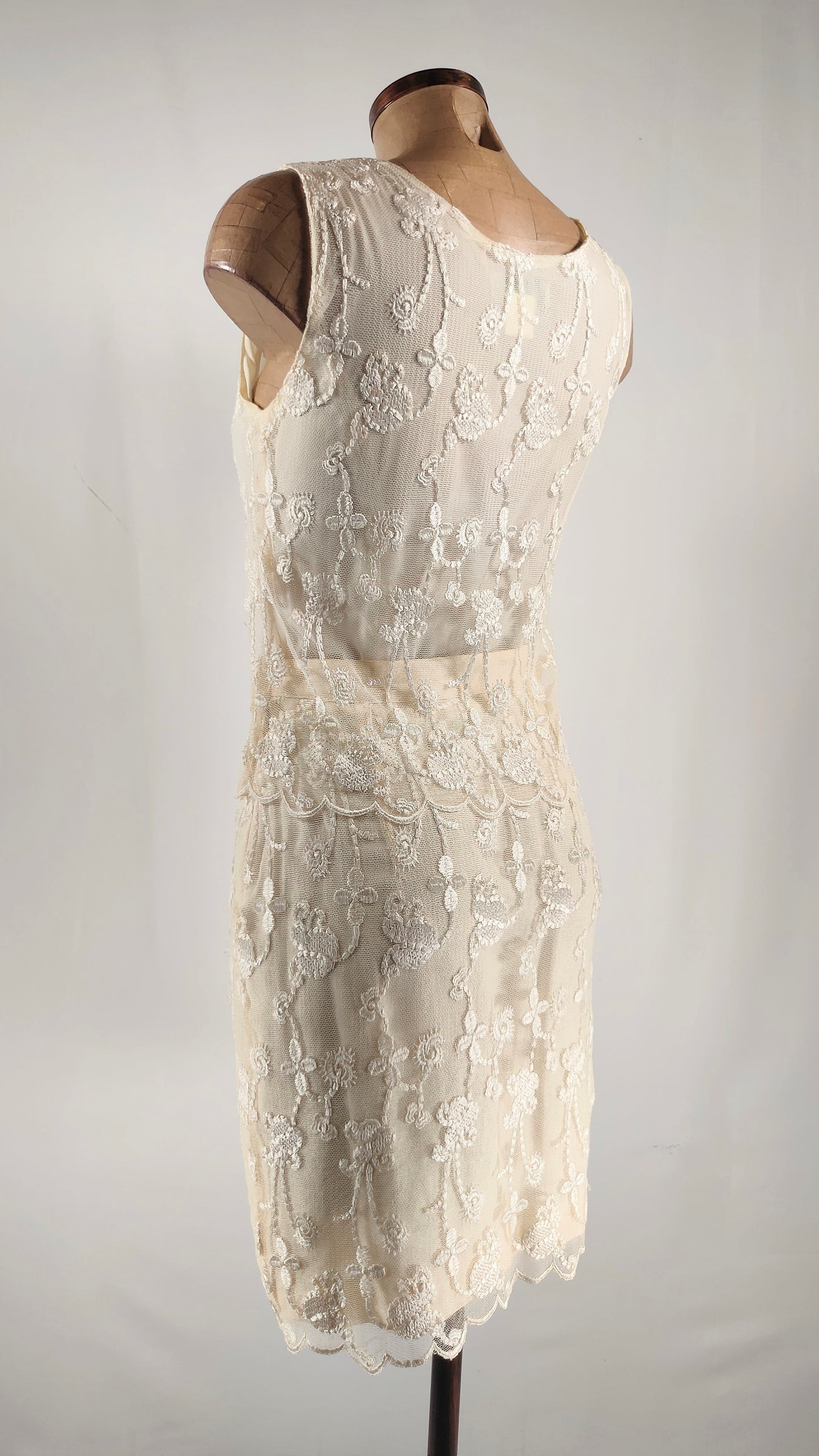 Conjunto de top y falda vintage