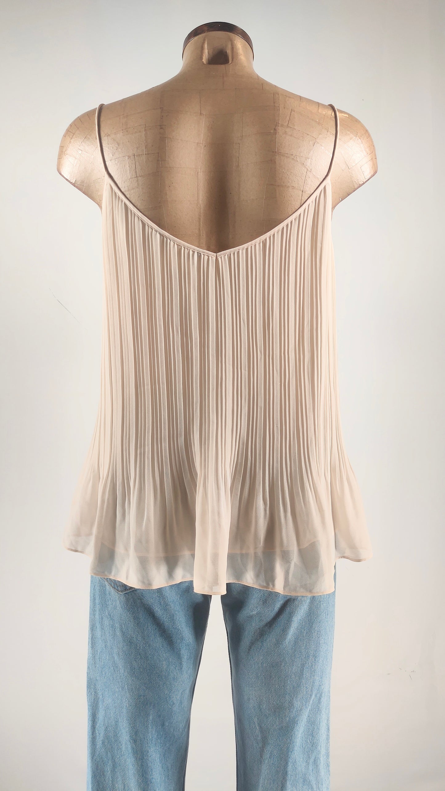 Top lencero Massimo Dutti nude