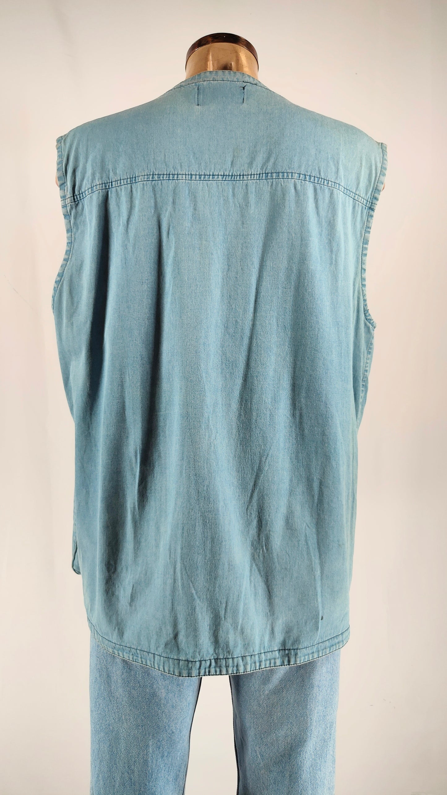 Chaleco vintage Meyba naval