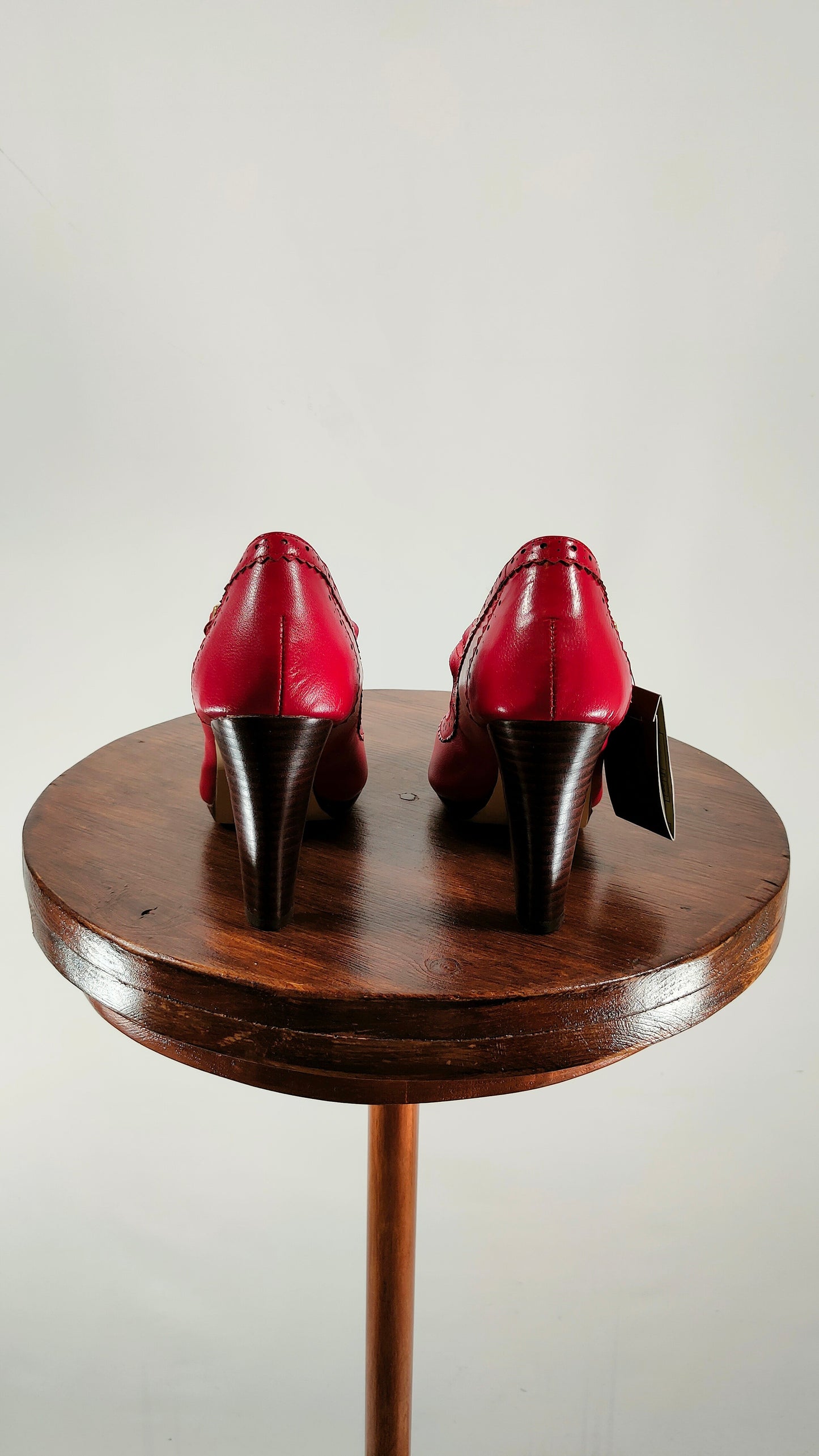 Zapatos rojos de tacón