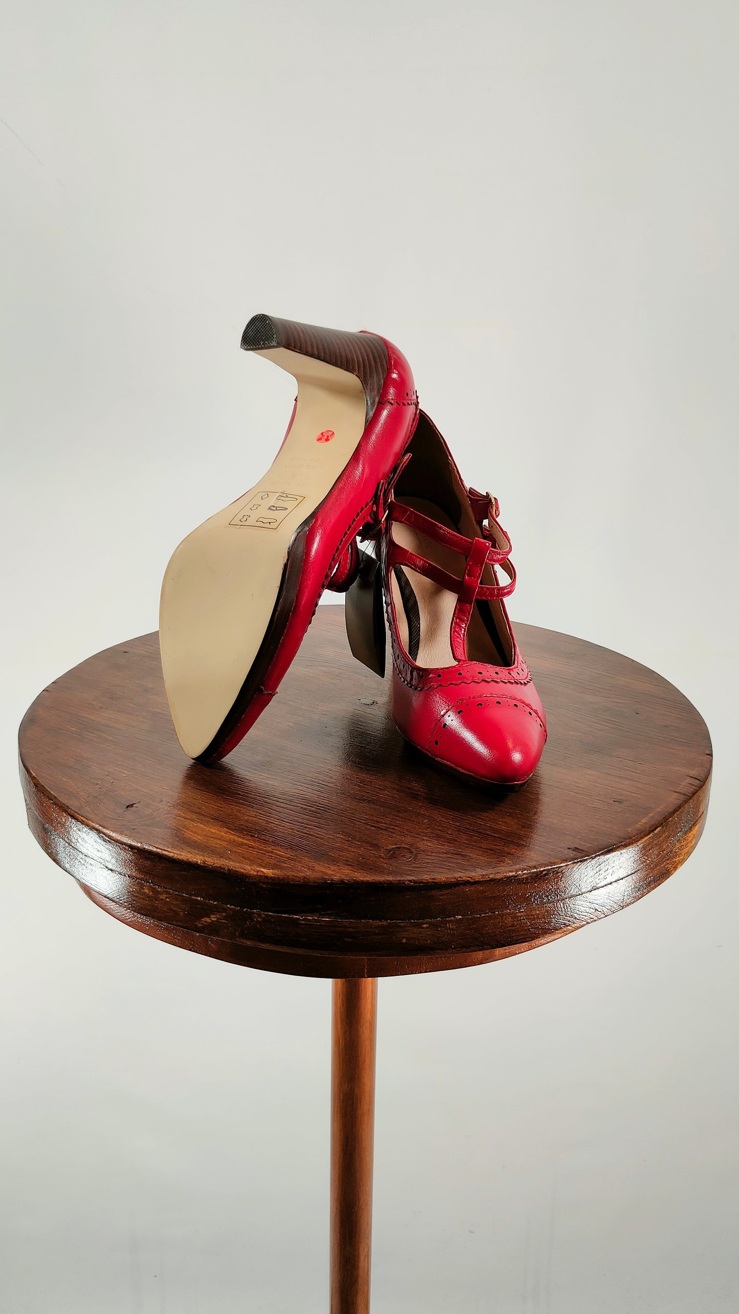 Zapatos rojos de tacón