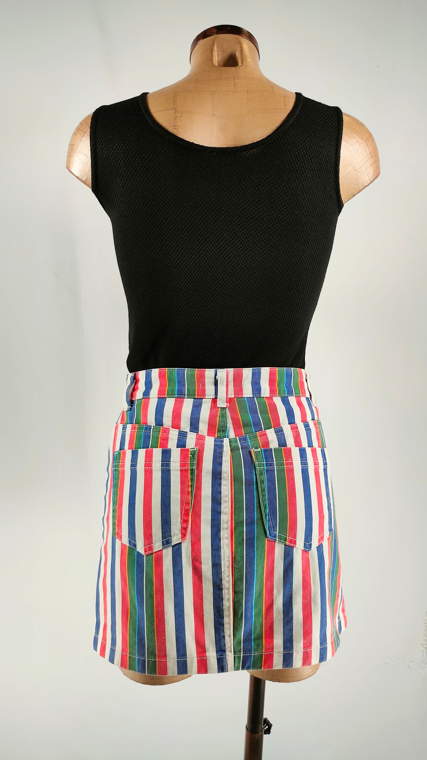 Falda rayas verticales Forever 21