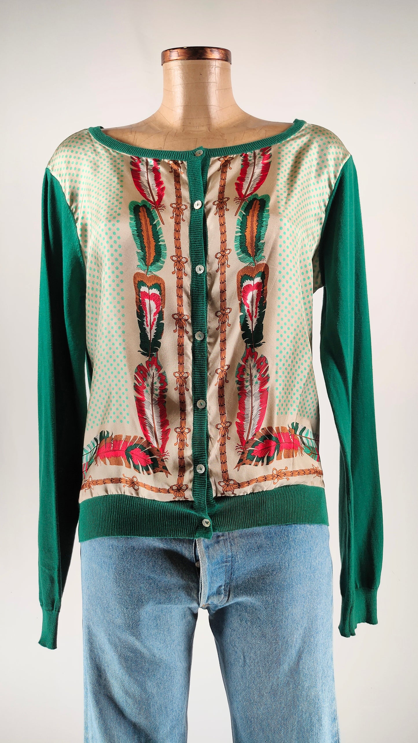 Chaqueta/jersey Nice Things bimaterial