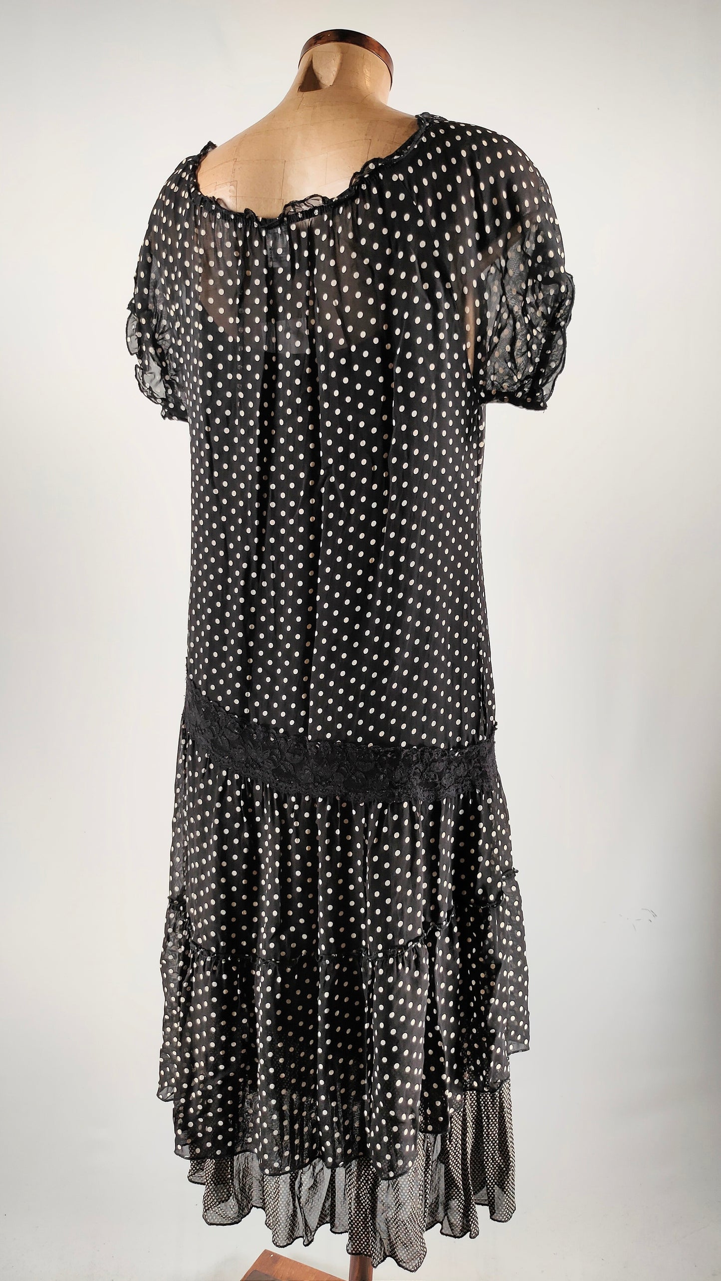 Vestido de topos Fodera