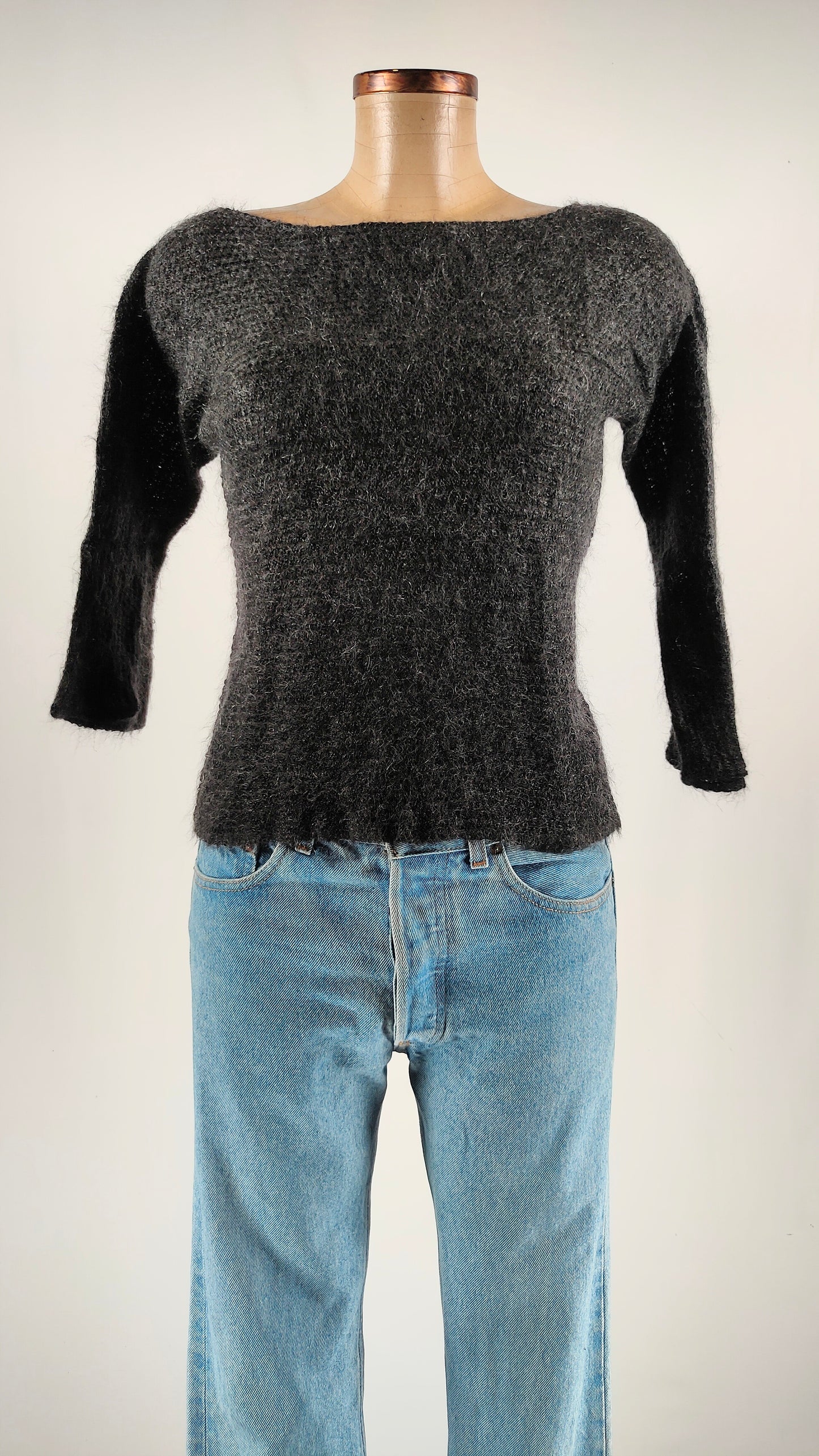 Jersey Javier Simorra gris marengo