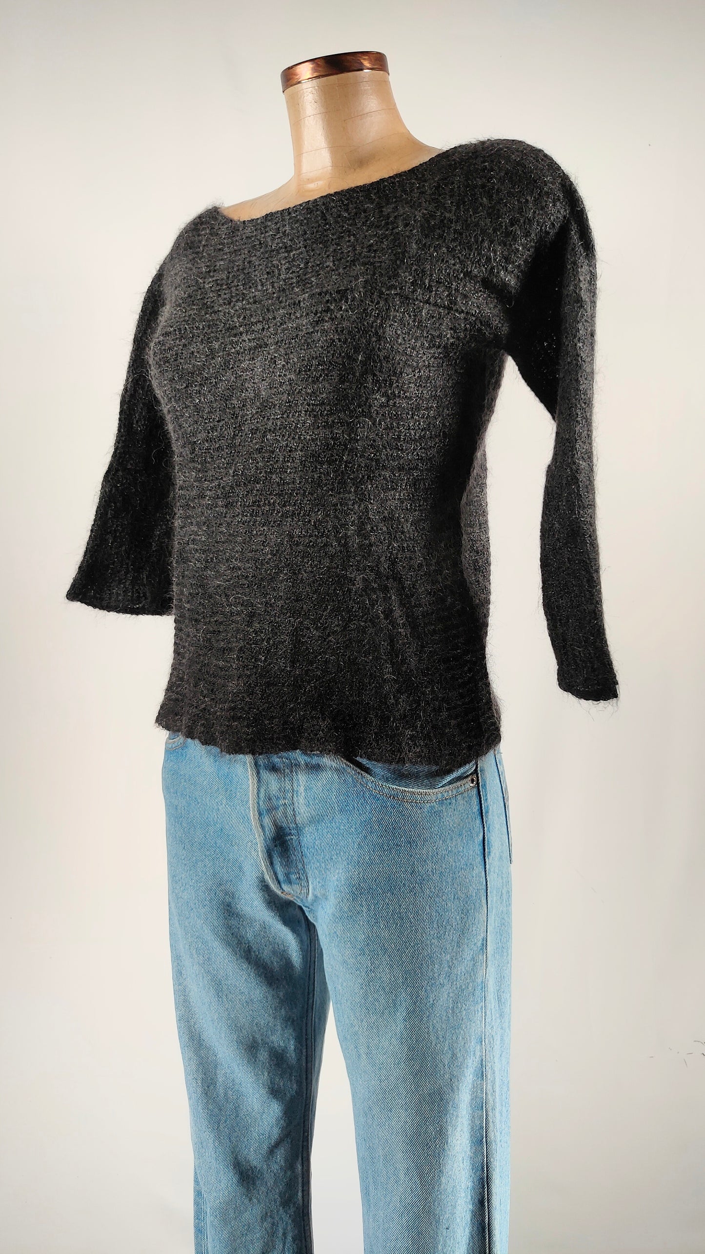 Jersey Javier Simorra gris marengo