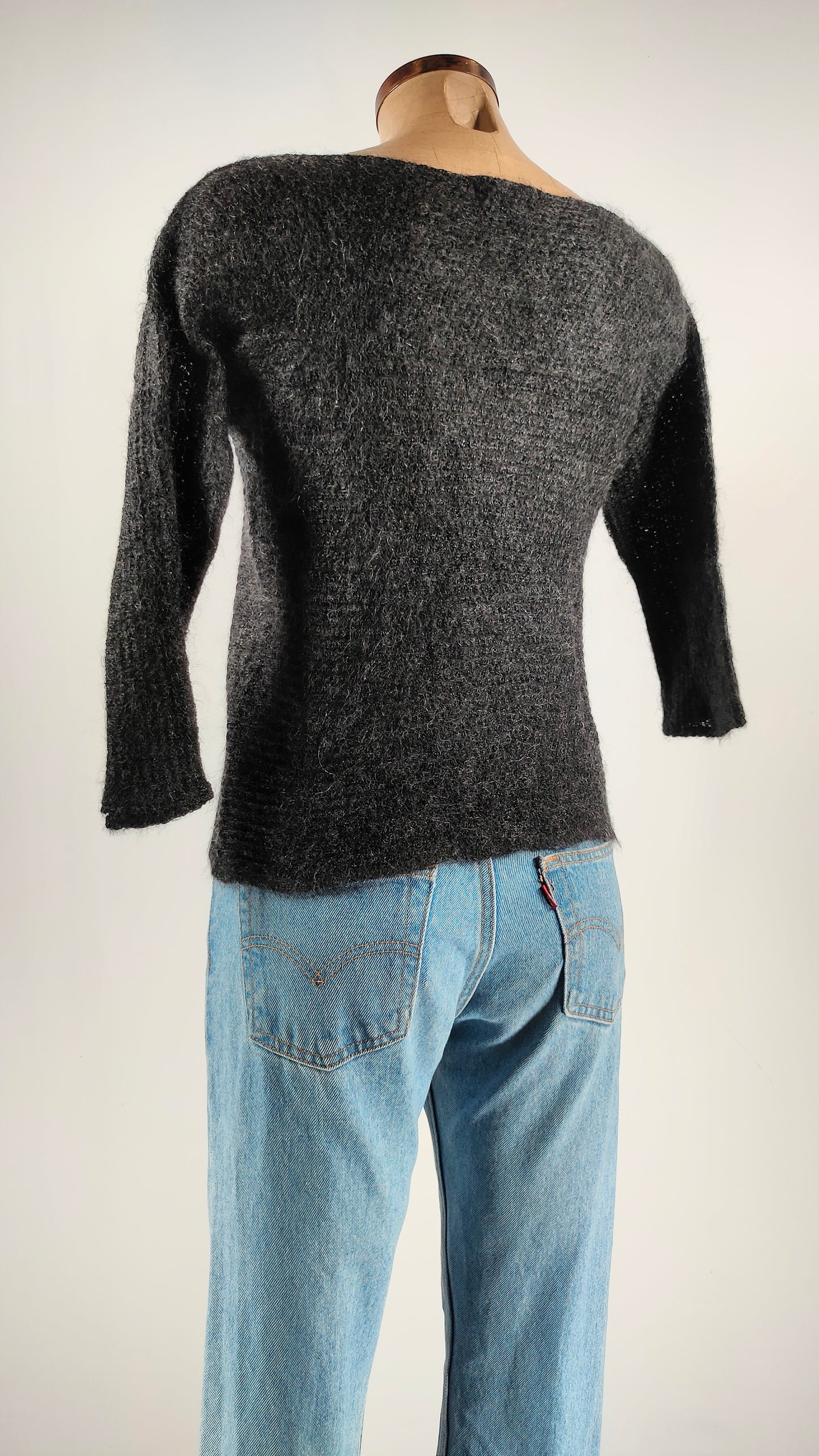 Jersey Javier Simorra gris marengo