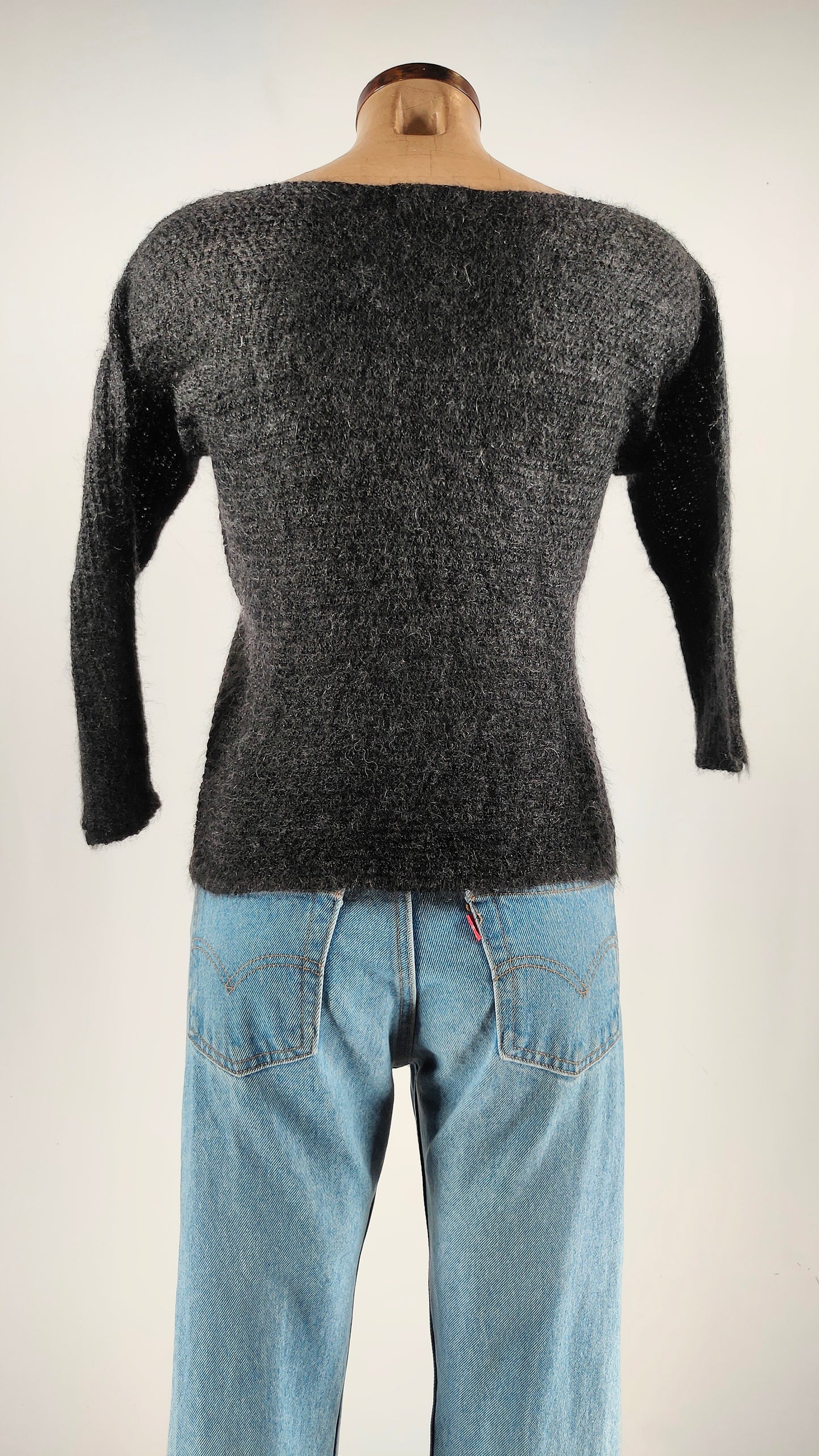 Jersey Javier Simorra gris marengo
