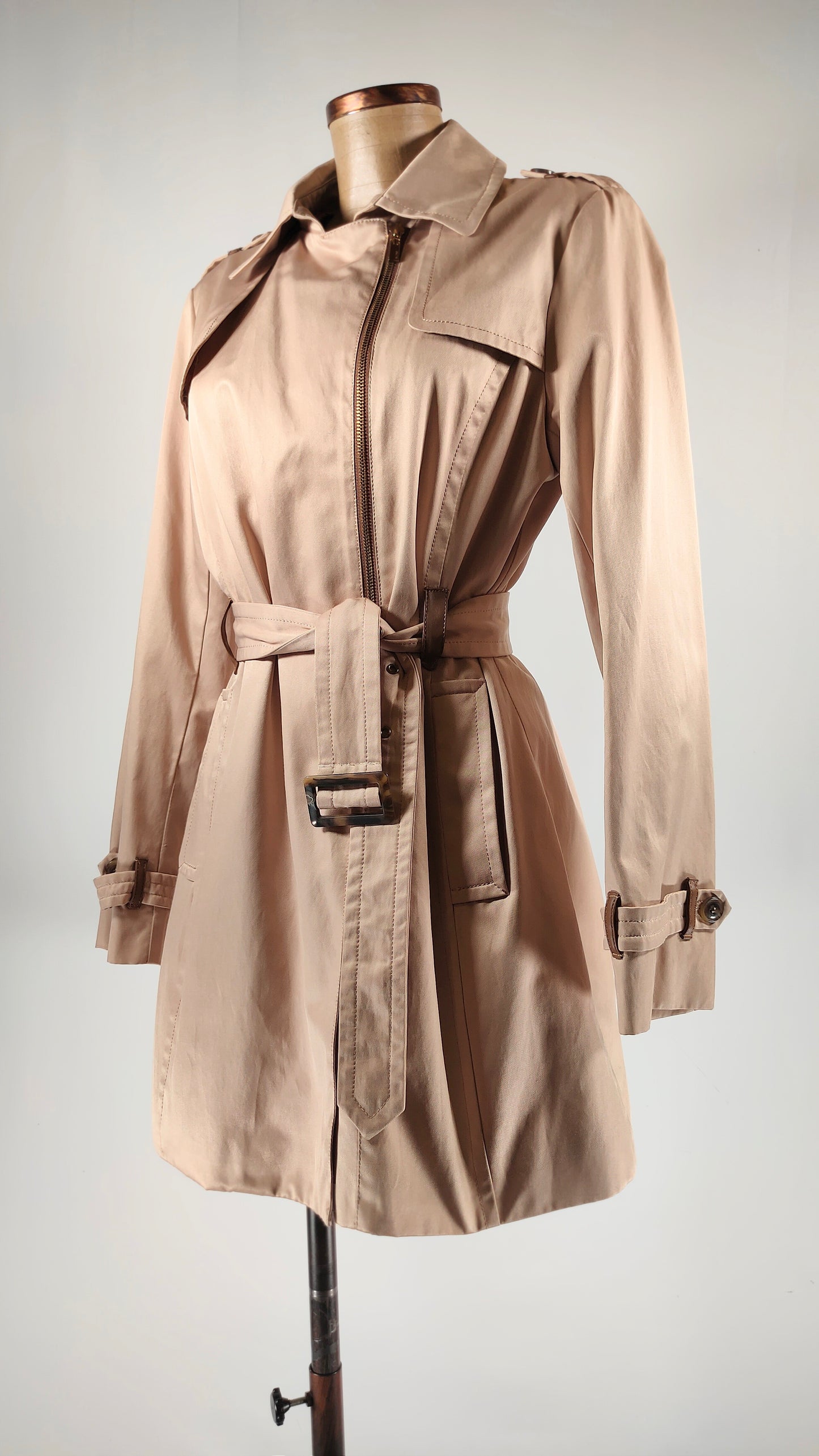 Gabardina beige Antea