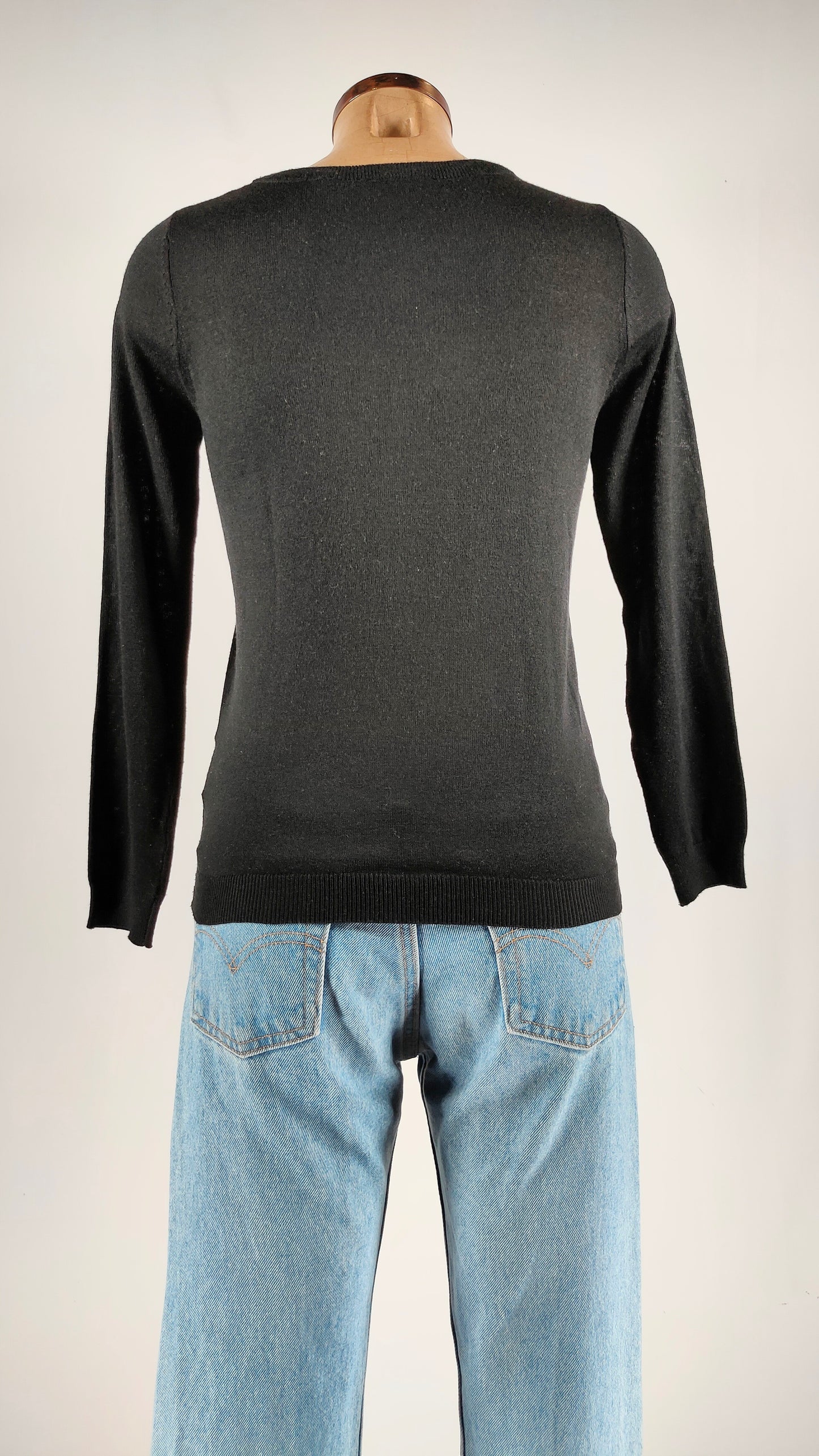 Jersey Salsa con apliques dorados/plata