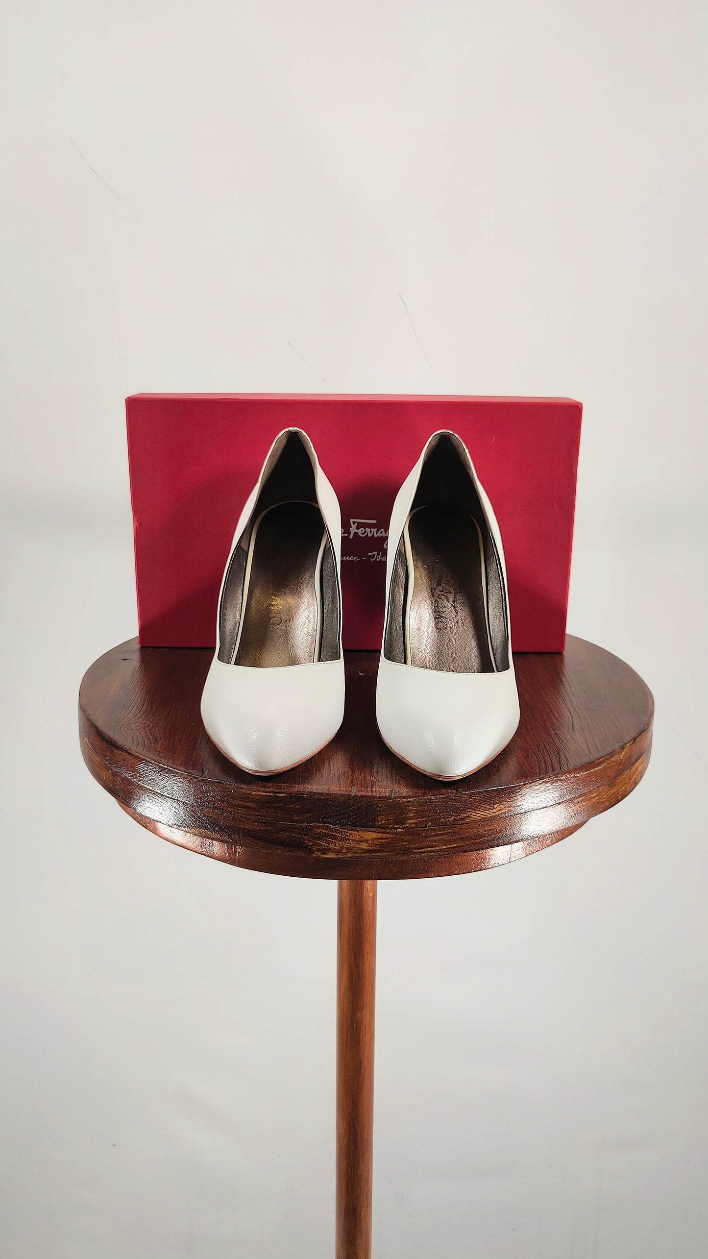 Zapato de tacón de aguja Salvatore Ferragamo