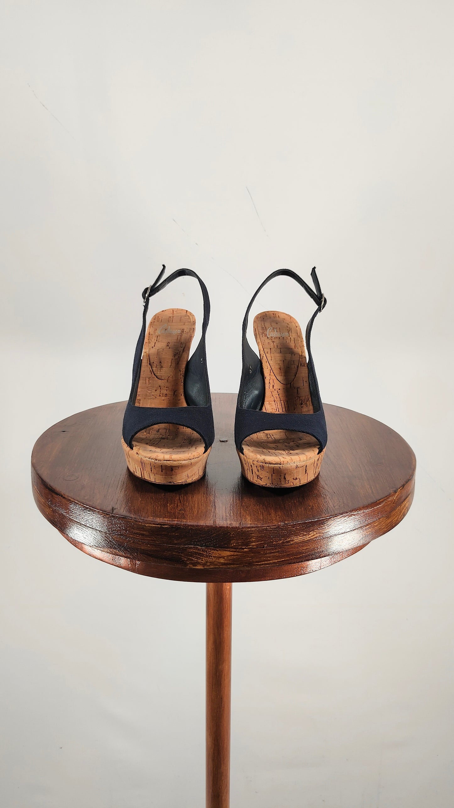 Zapato de tacón abierto Castañer