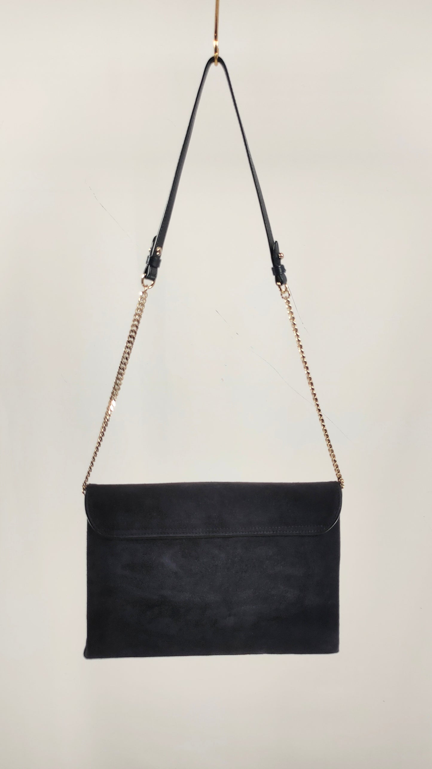 Bolsito de piel azul navy L.K.Bennett