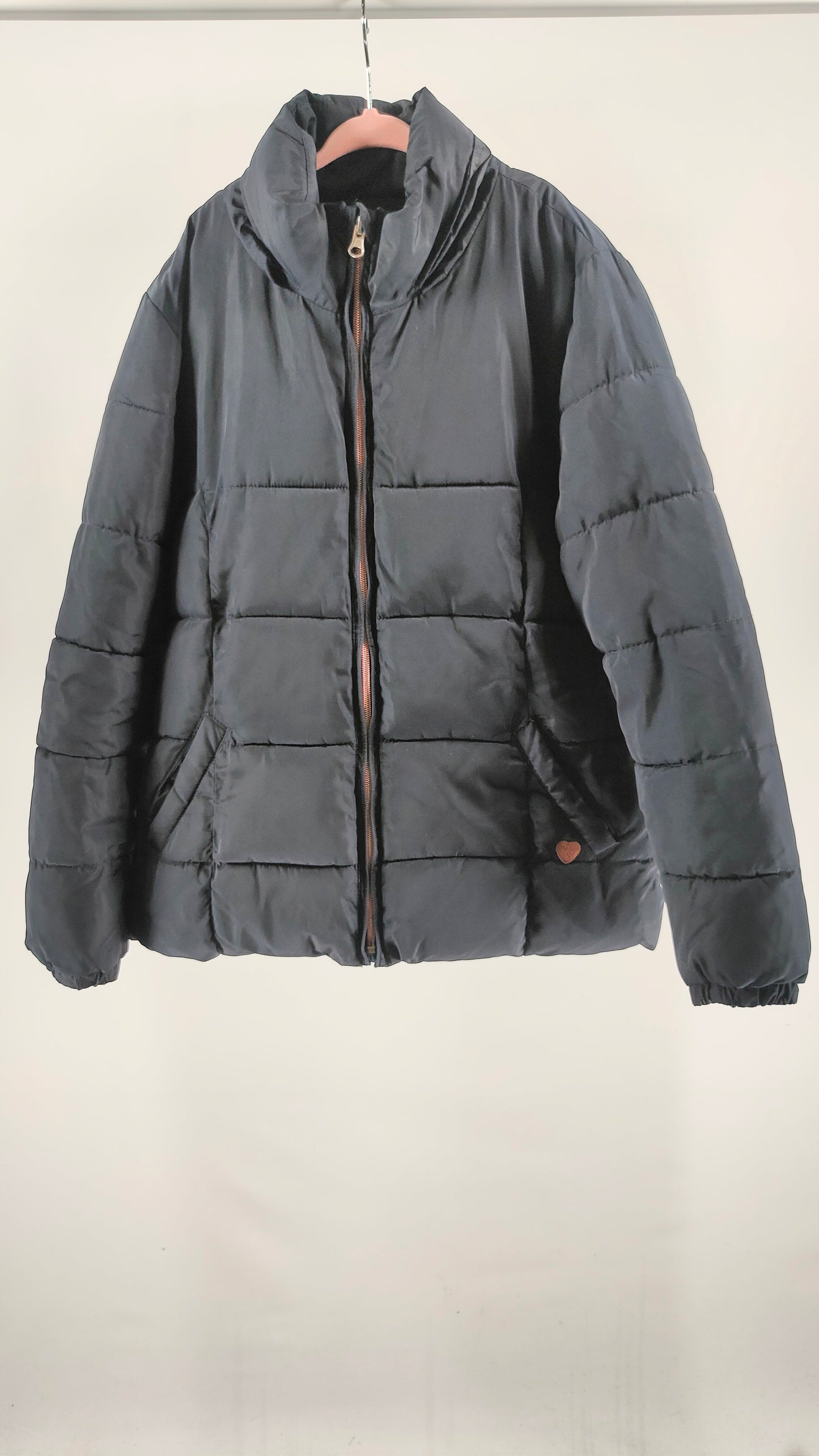 Anorak acolchado azul navy MNG kids