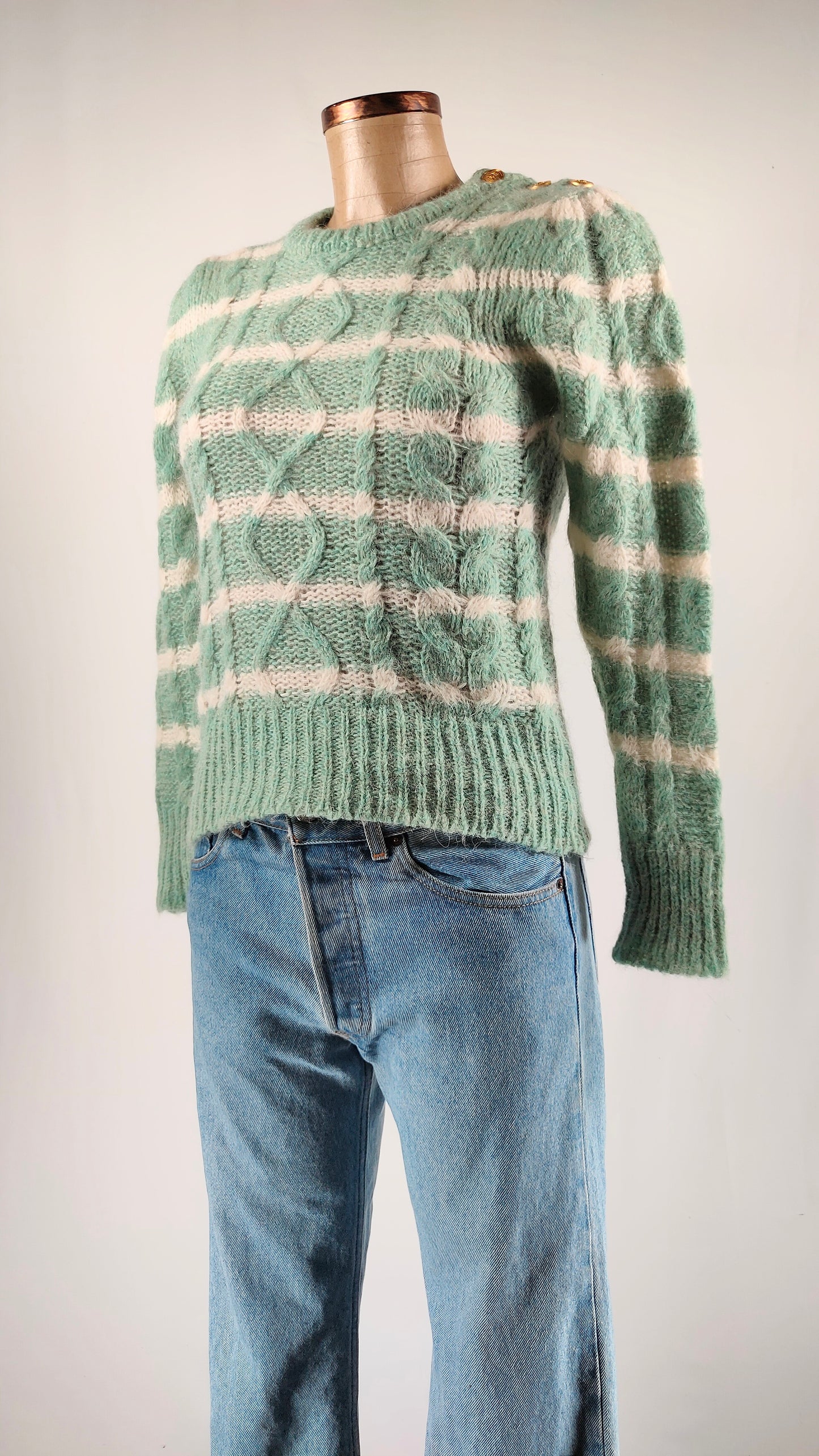 Jersey Montoto con adorno de botones