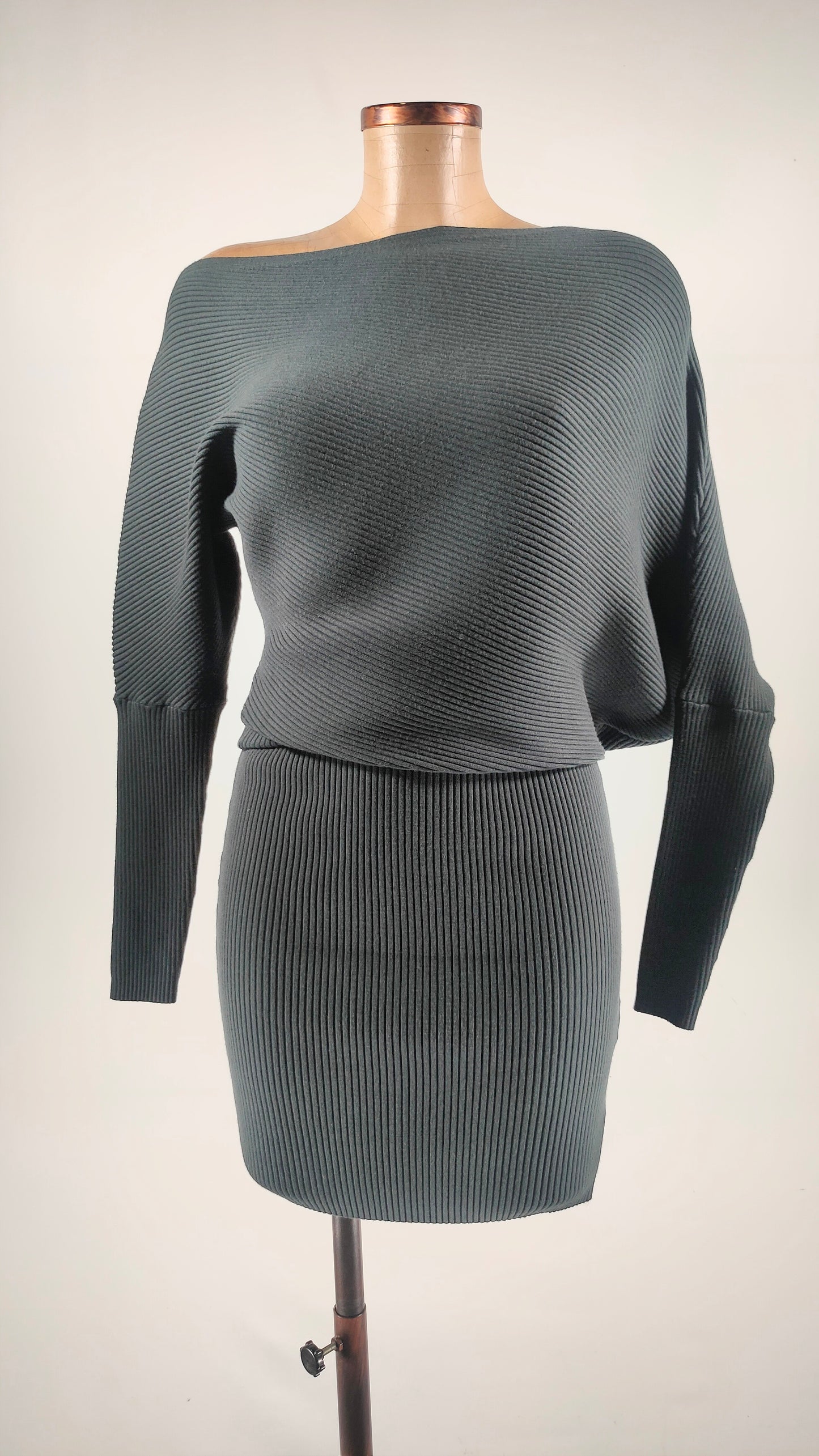 Vestido de algodón Reiss