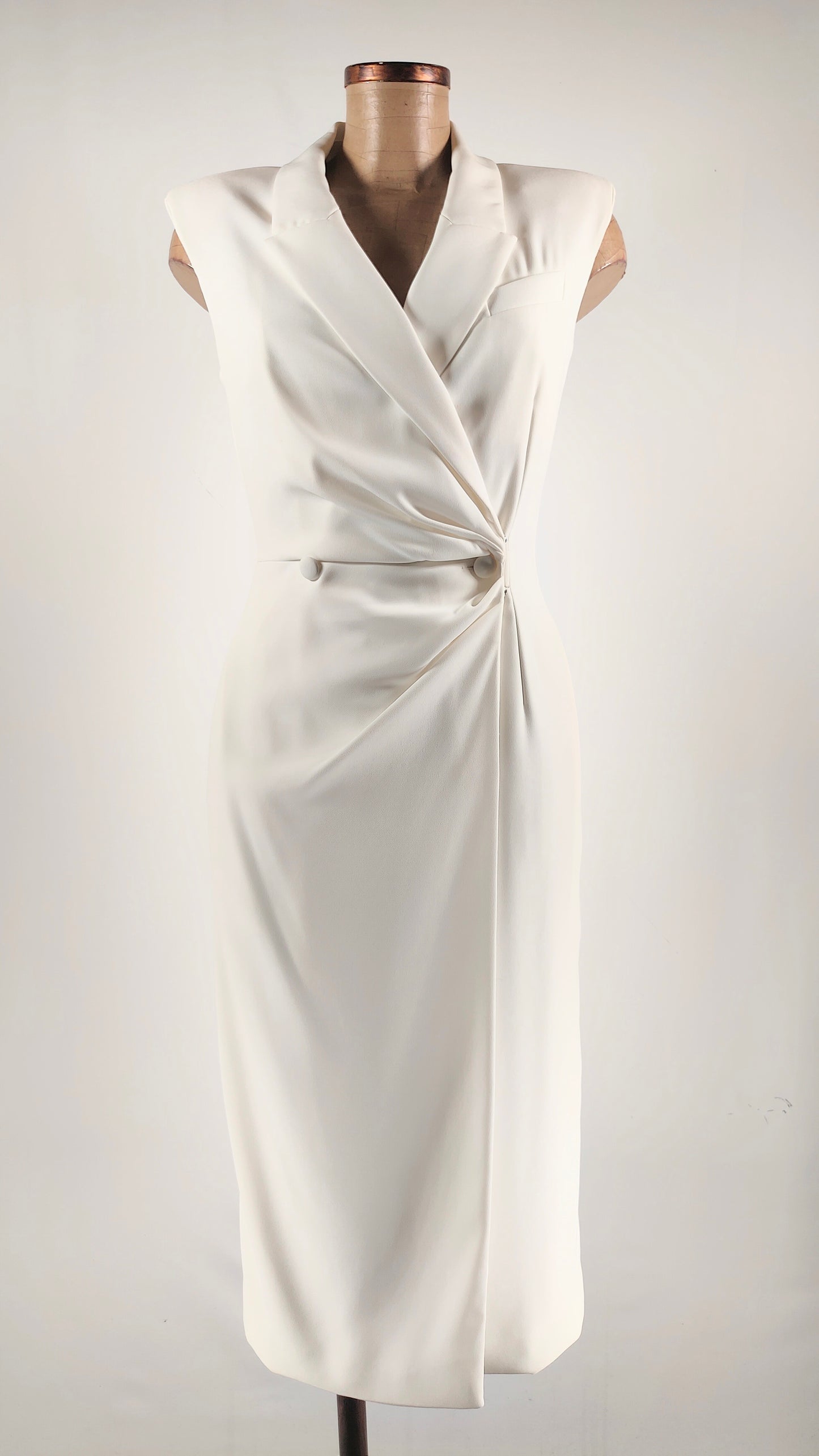 Vestido blanco Reiss coctel