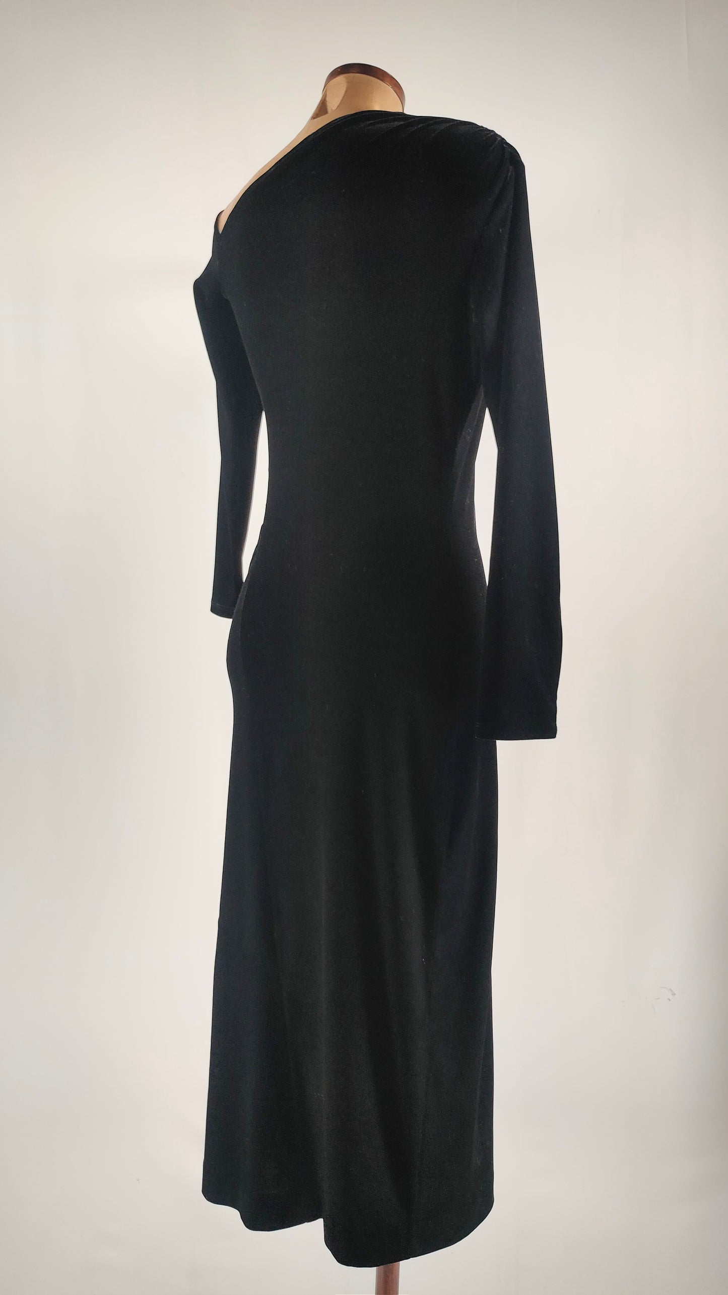 Vestido de terciopelo Reiss