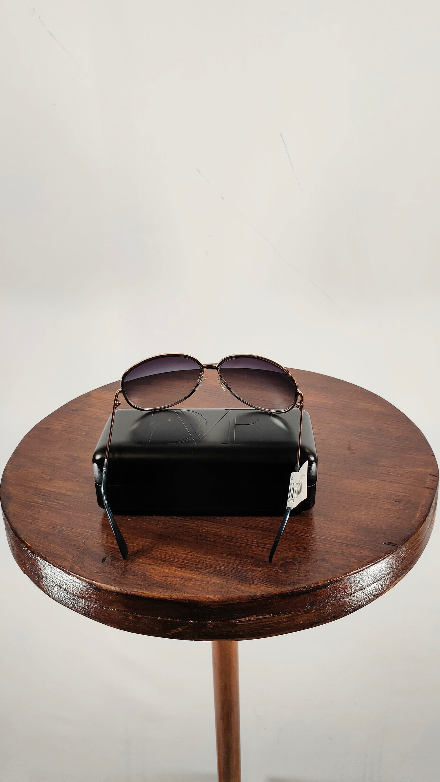 Gafas de sol DvF metálicas azules