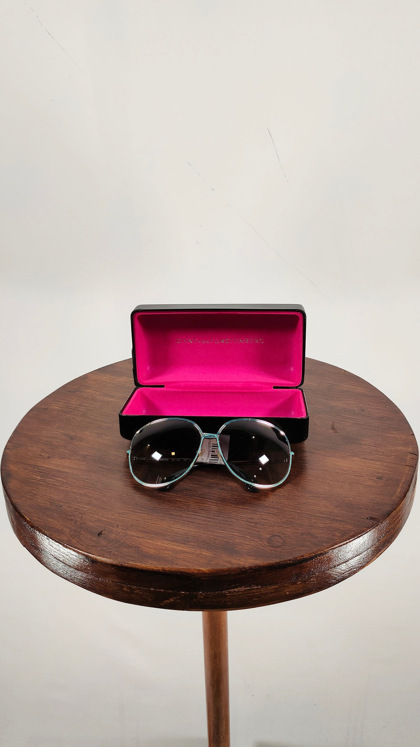 Gafas de sol DvF metálicas azules