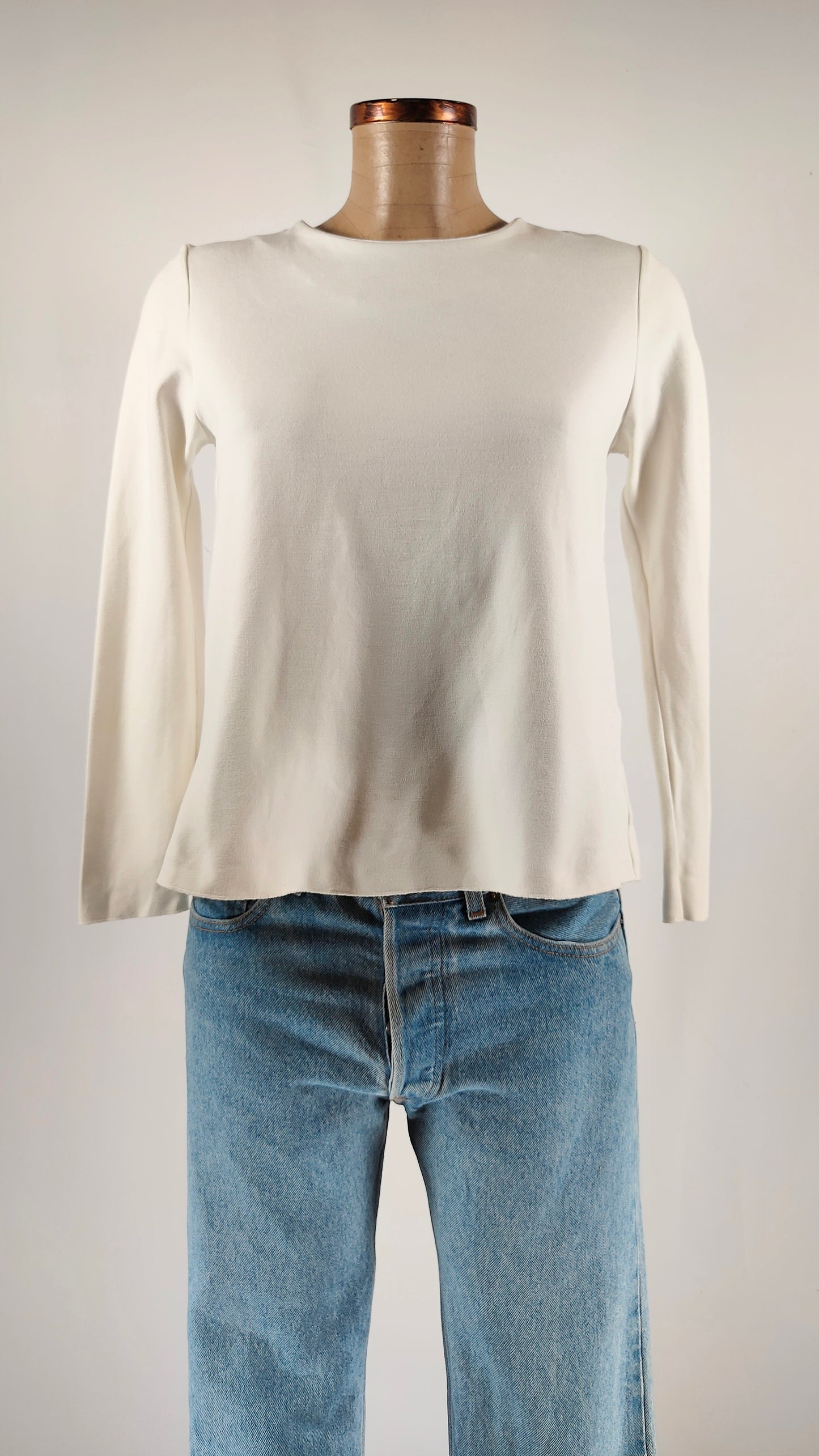 Camiseta de algodón blanca Bimba y Lola