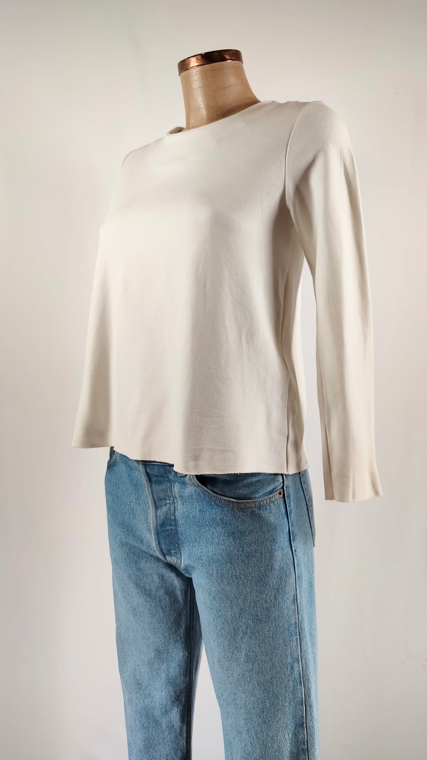 Camiseta de algodón blanca Bimba y Lola