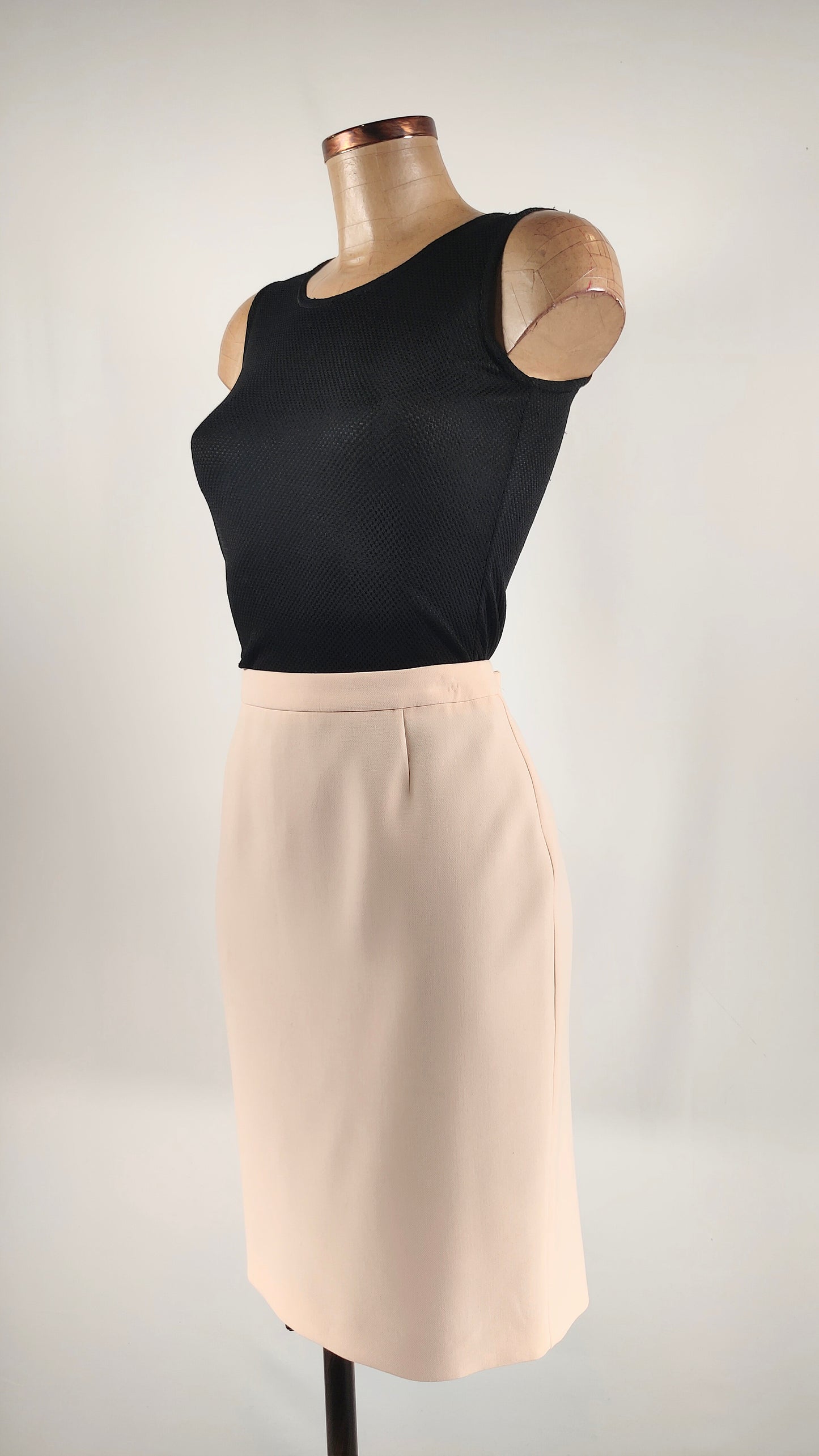 Falda Beige de tubo Hugo Boss