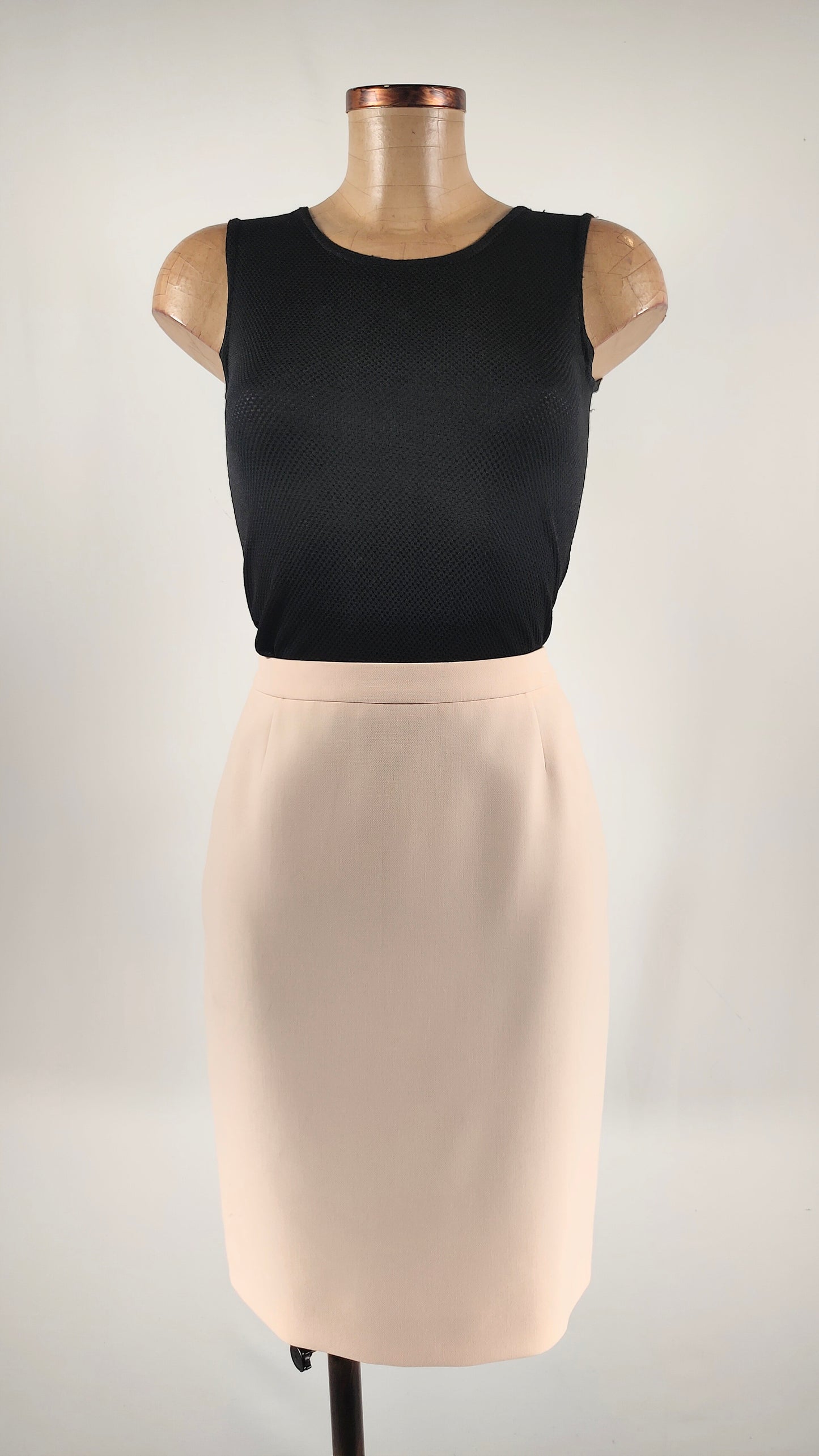 Falda Beige de tubo Hugo Boss