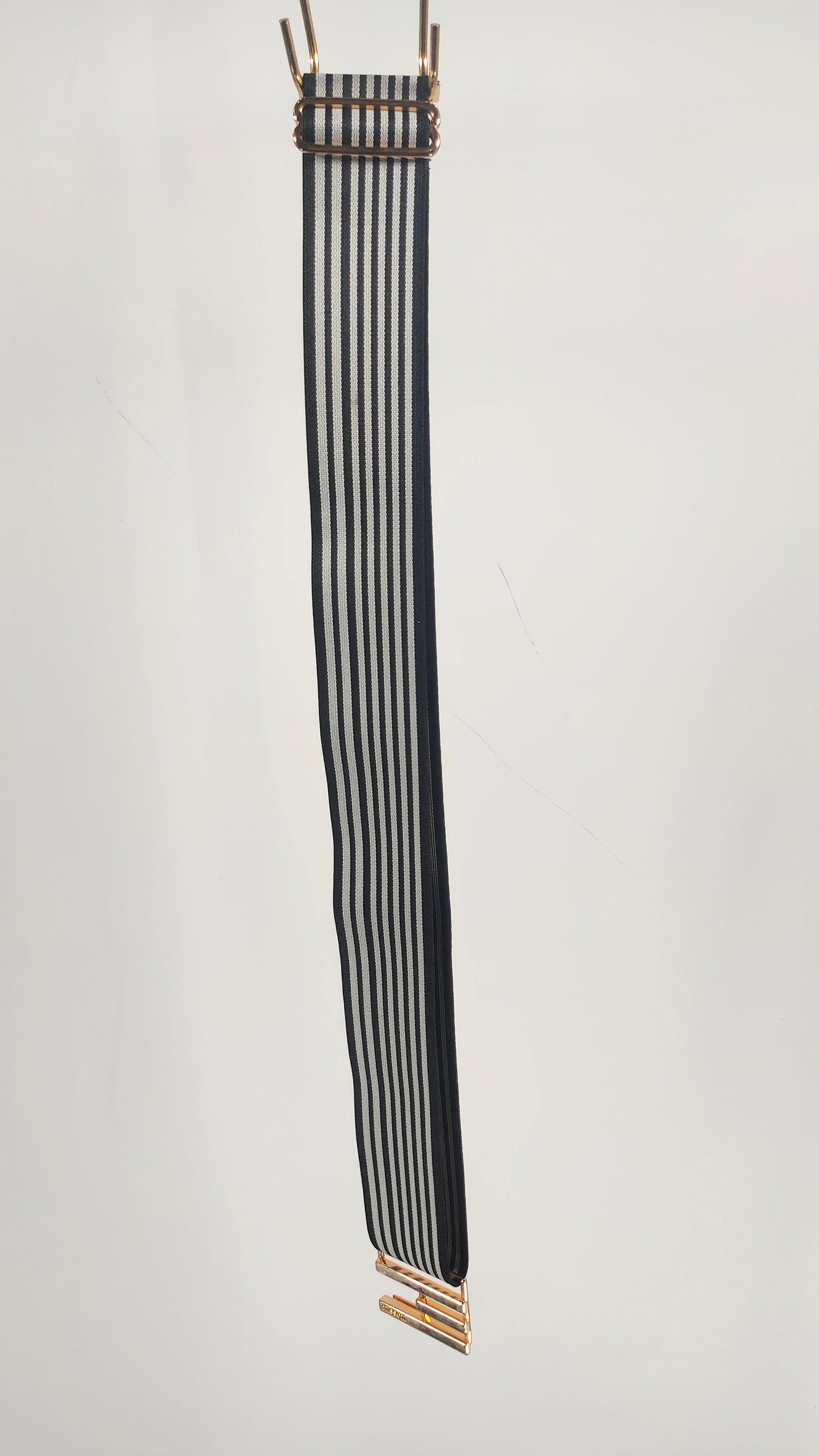 Cinturón Missoni con hebilla dorada