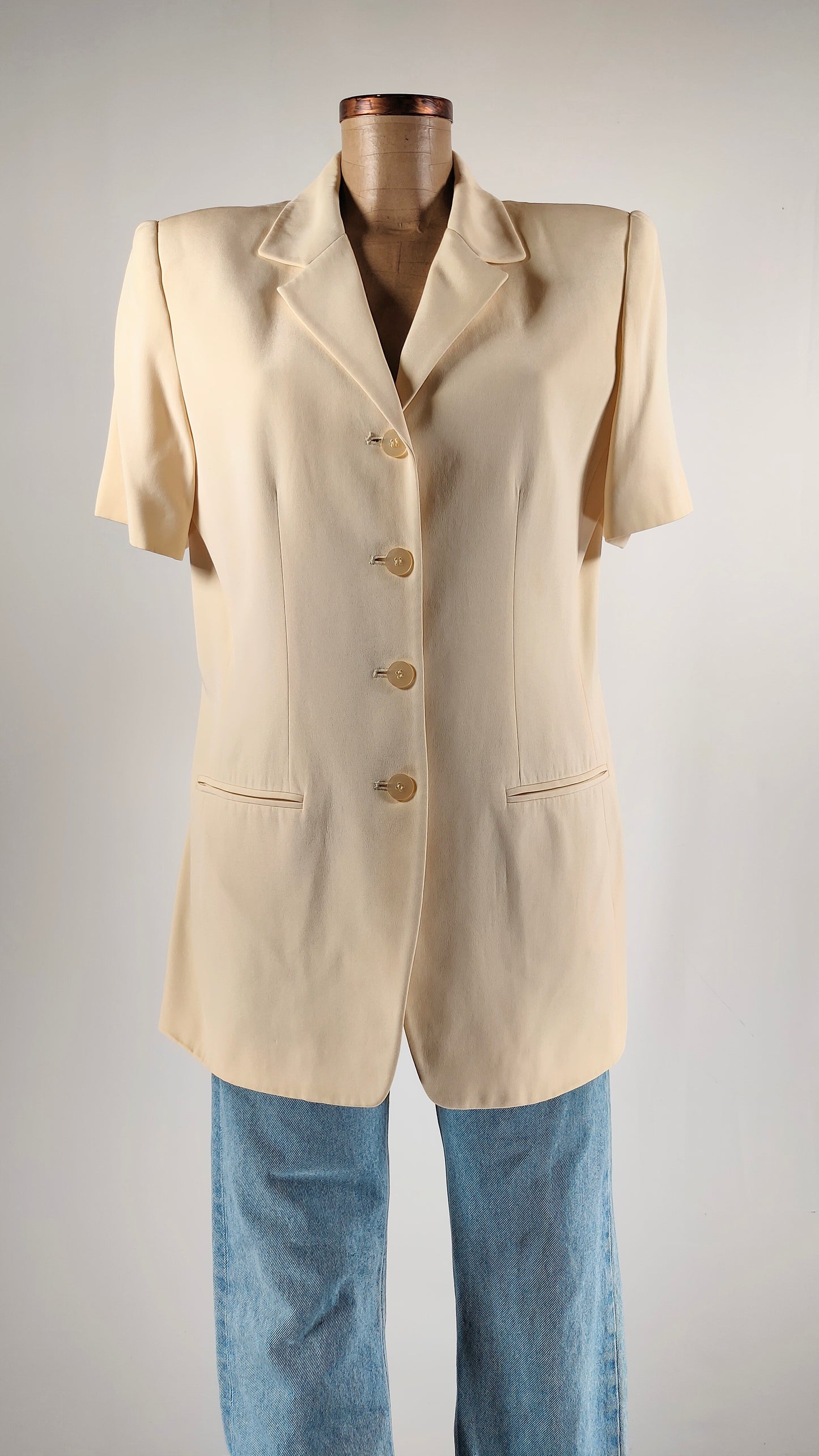Blazer vintage de seda Chaus