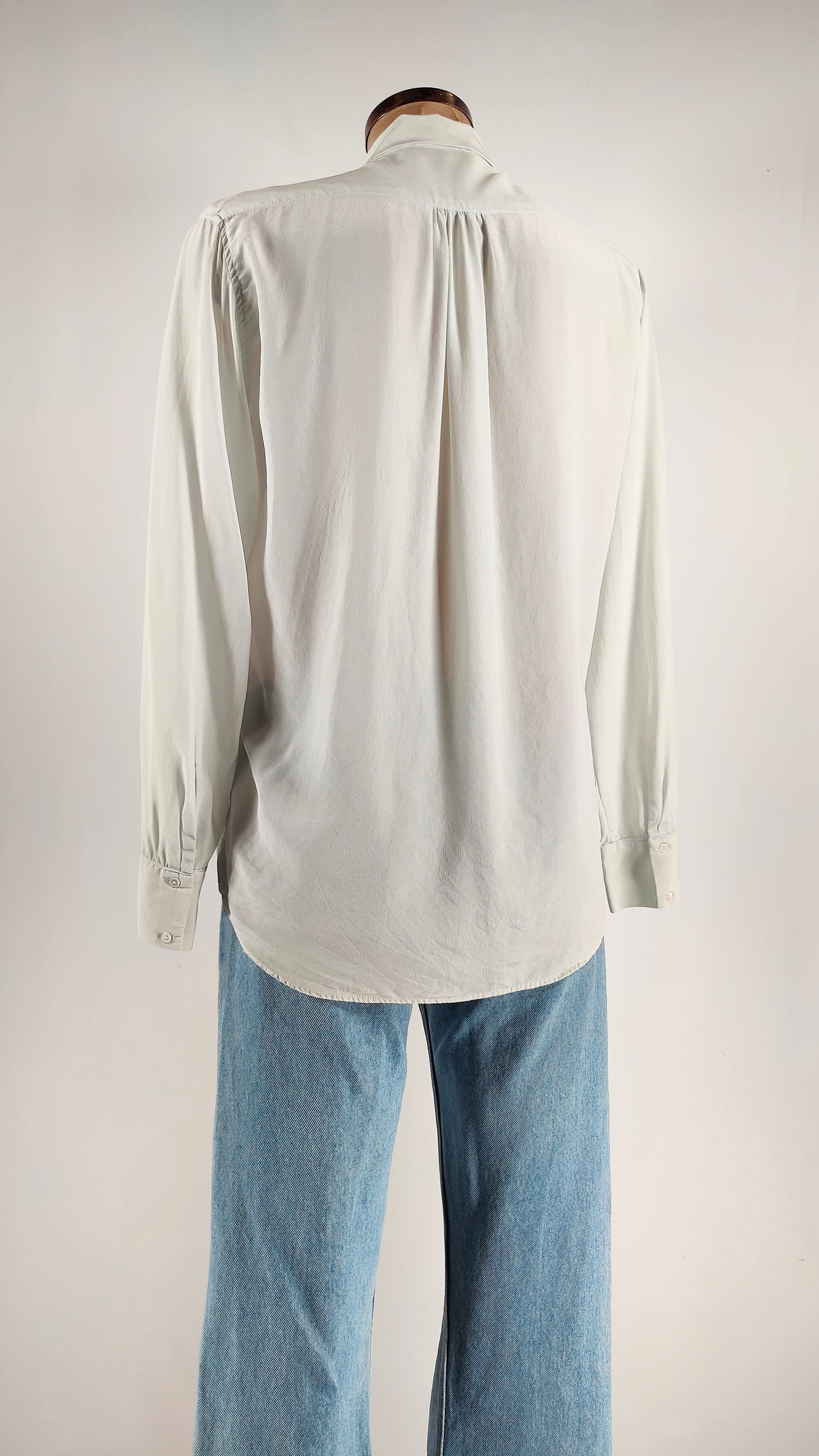 Camisa de seda con lazo Sandro