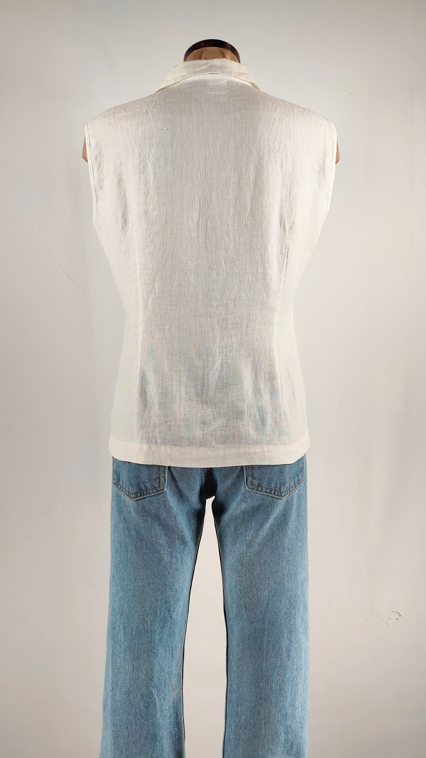 Top de lino Max Mara