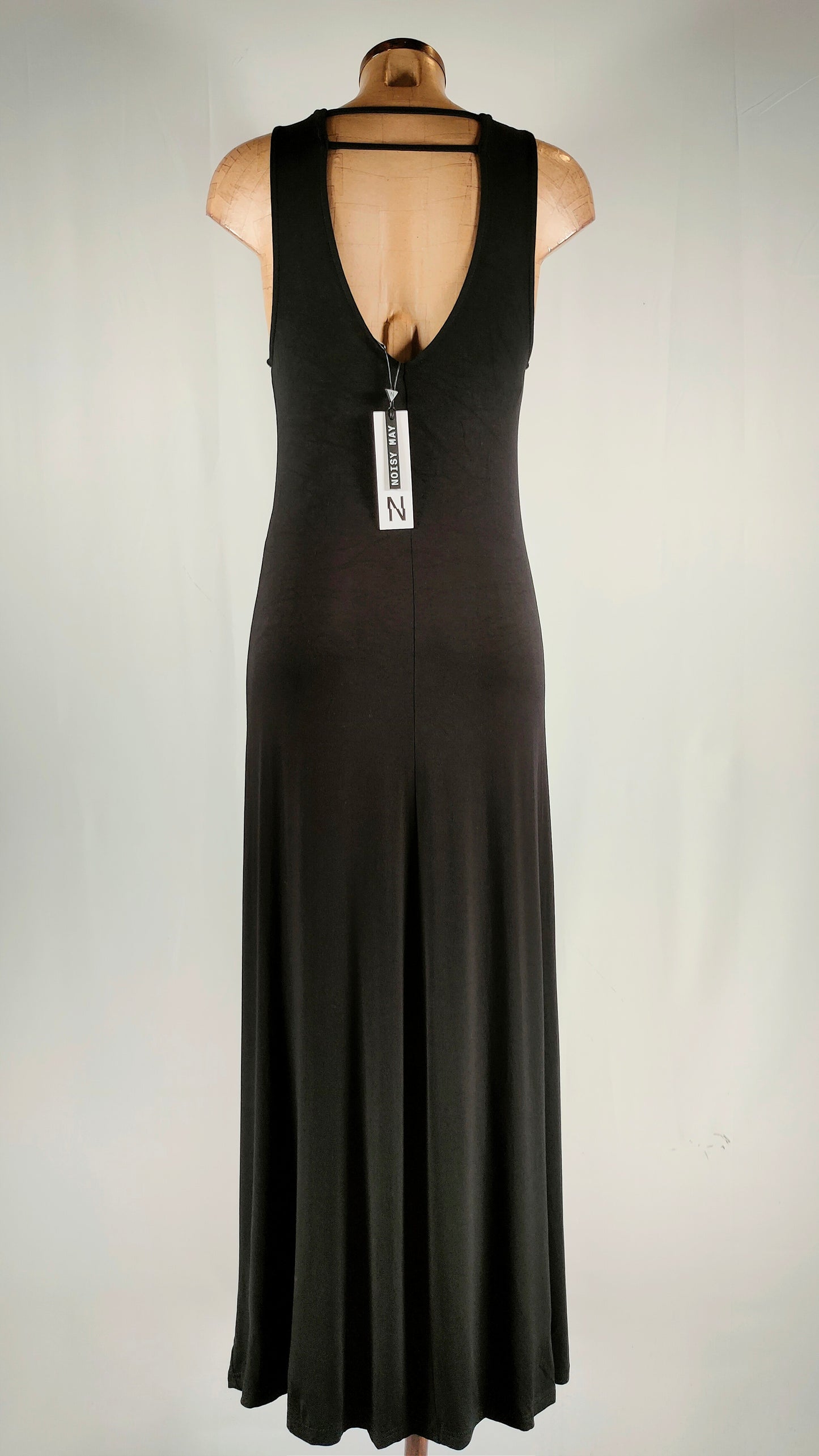 Vestido largo negro Noisy May