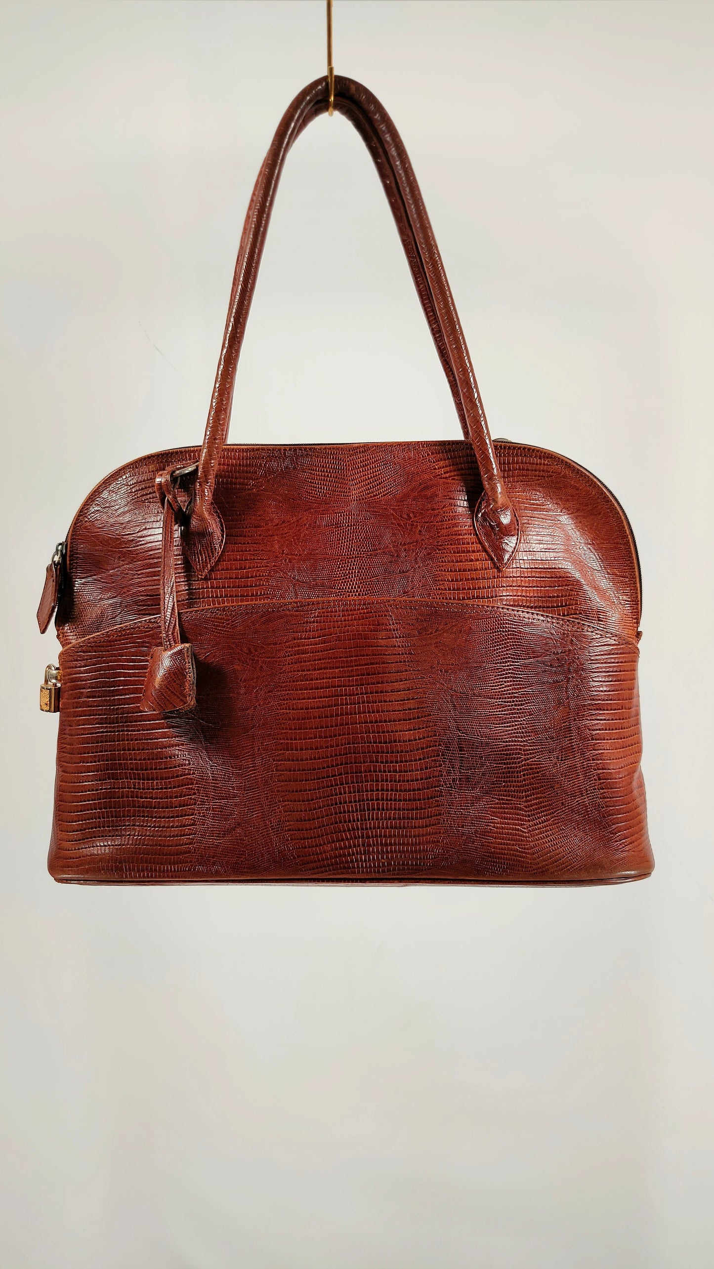 Bolso marrón de piel vintage JJ