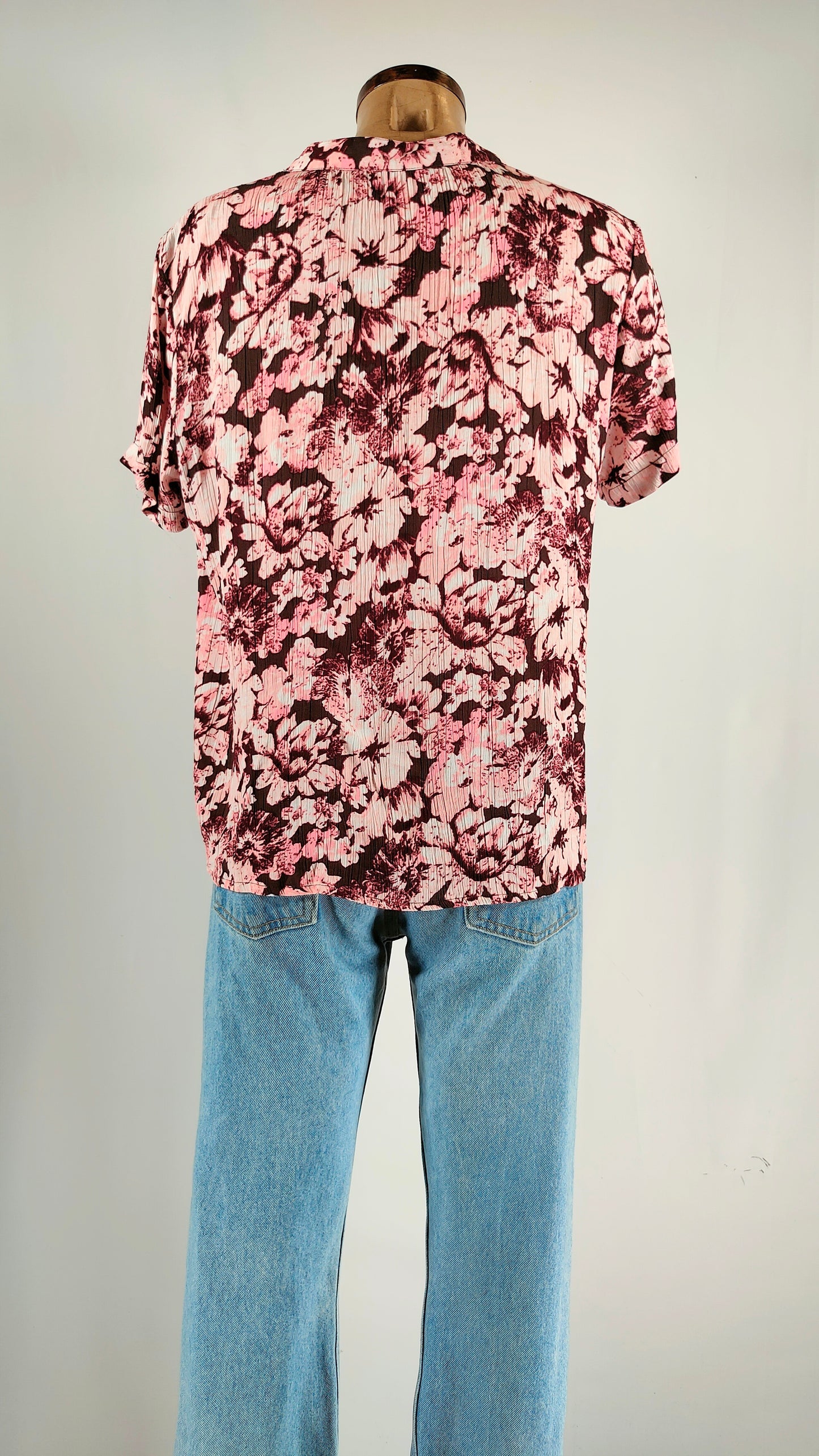 Blusa Only estampado rosa